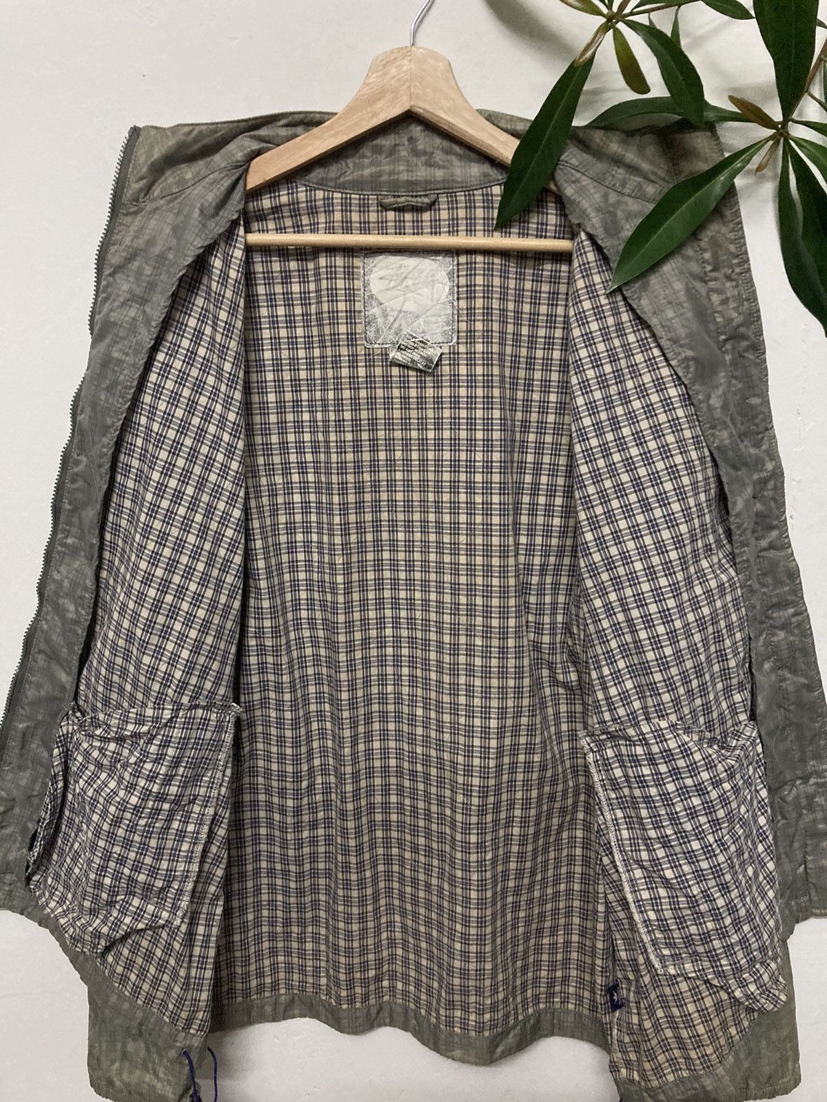 Stussy Stussy Small Logo Checker Light Jacket Size US L / EU 52-54 / 3 - 3 Thumbnail
