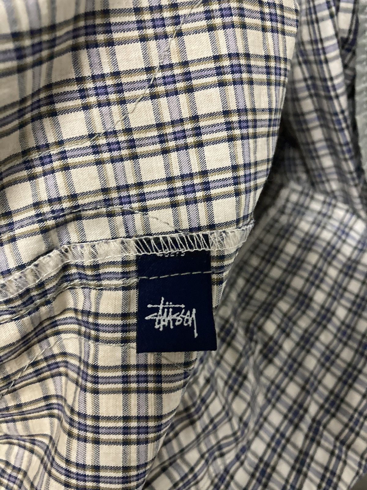 Stussy Stussy Small Logo Checker Light Jacket Size US L / EU 52-54 / 3 - 21 Thumbnail