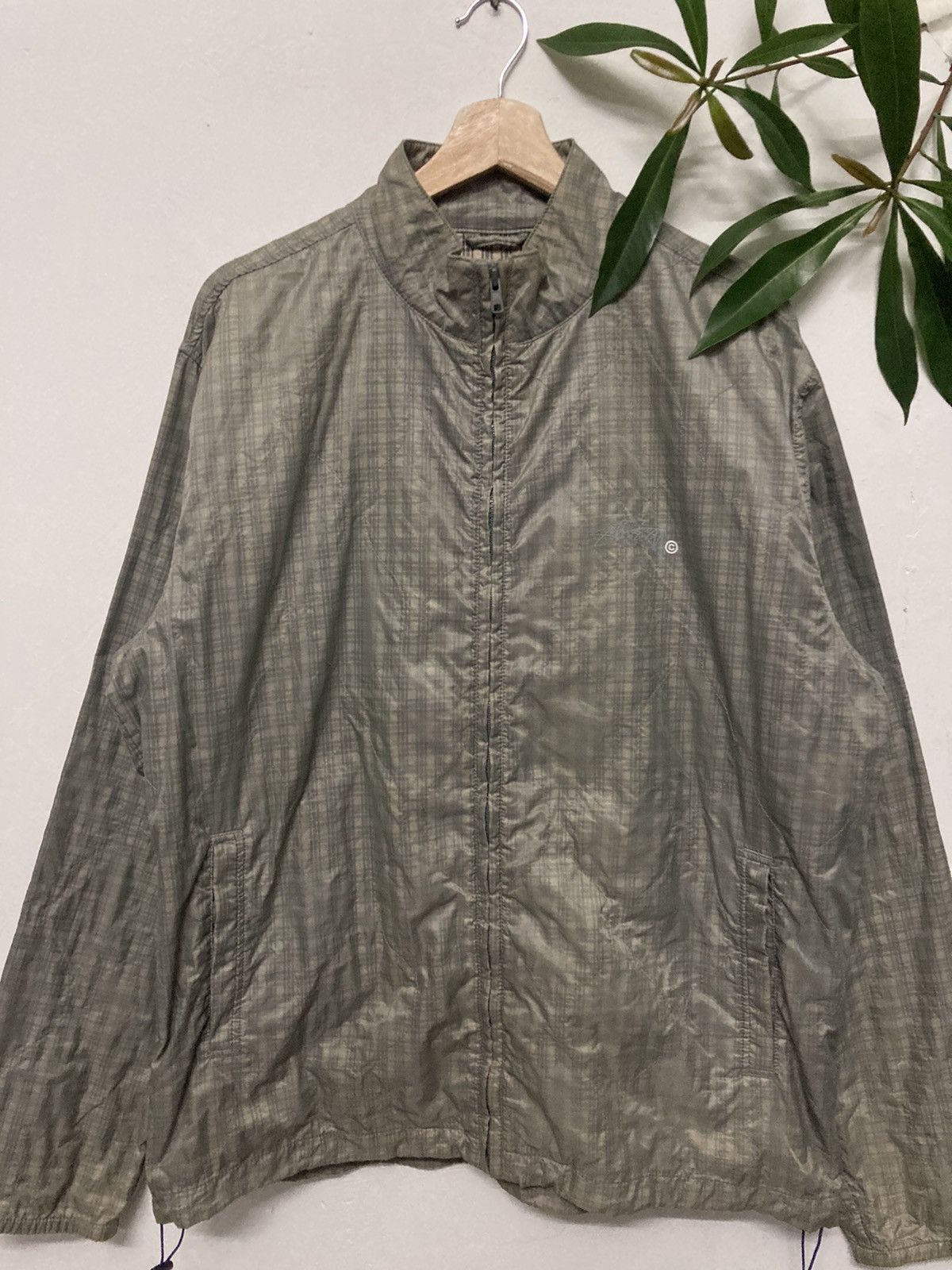 Stussy Small Logo Checker Light Jacket