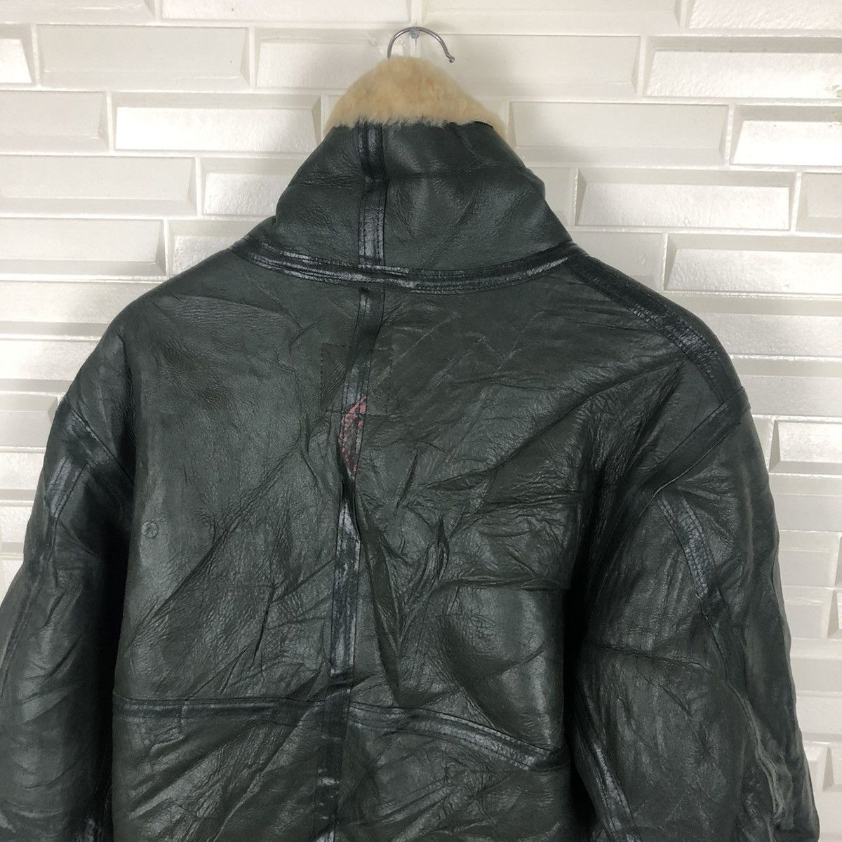 Octopus ✈️🔥TYPE B3 OCTOPUS ARMY 1986 LEATHER JACKET🔥✈️ Size US M / EU 48-50 / 2 - 8 Thumbnail