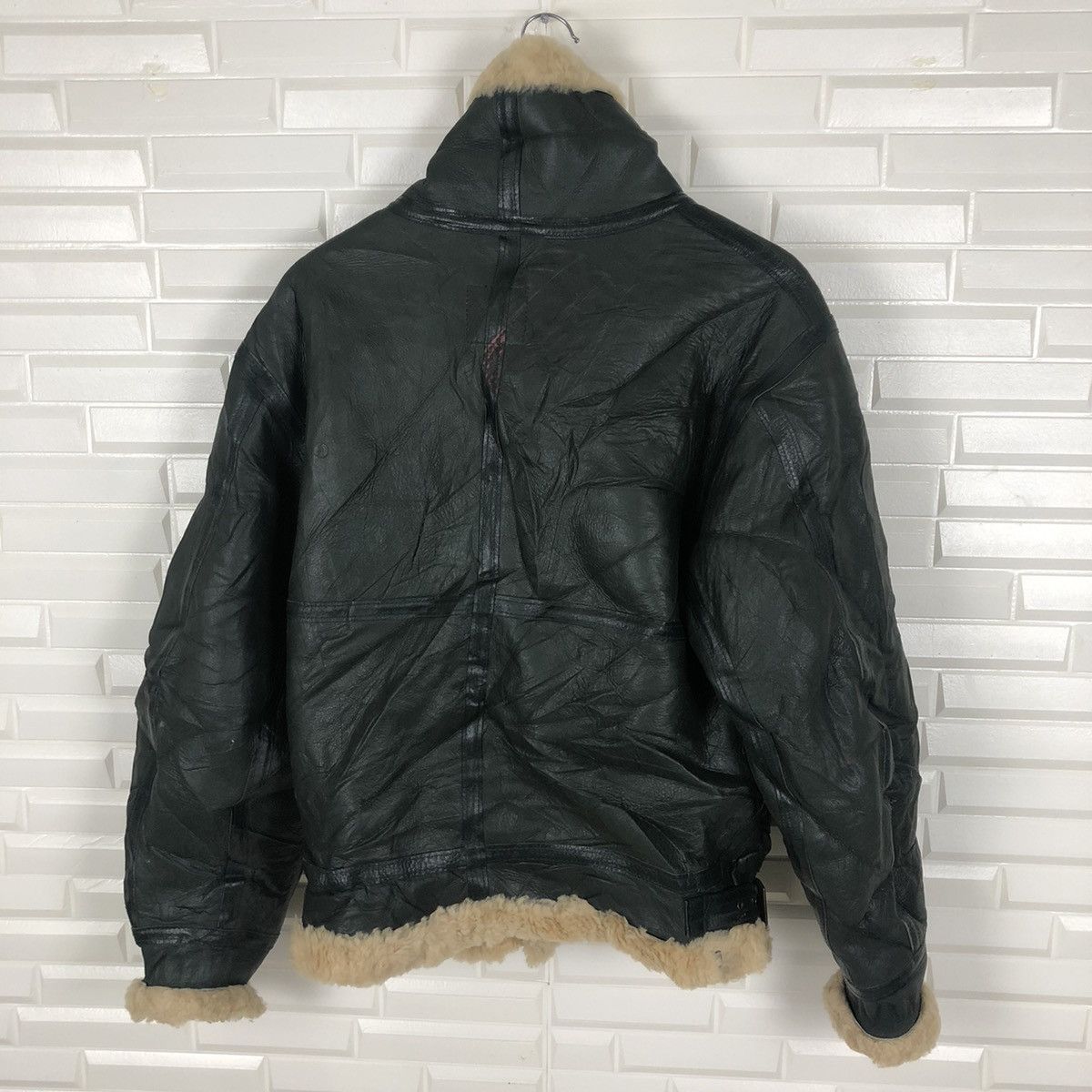 Octopus ✈️🔥TYPE B3 OCTOPUS ARMY 1986 LEATHER JACKET🔥✈️ Size US M / EU 48-50 / 2 - 7 Thumbnail
