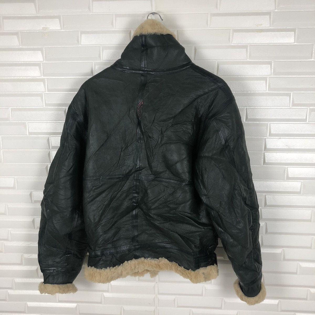 Octopus ✈️🔥TYPE B3 OCTOPUS ARMY 1986 LEATHER JACKET🔥✈️ Size US M / EU 48-50 / 2 - 6 Thumbnail