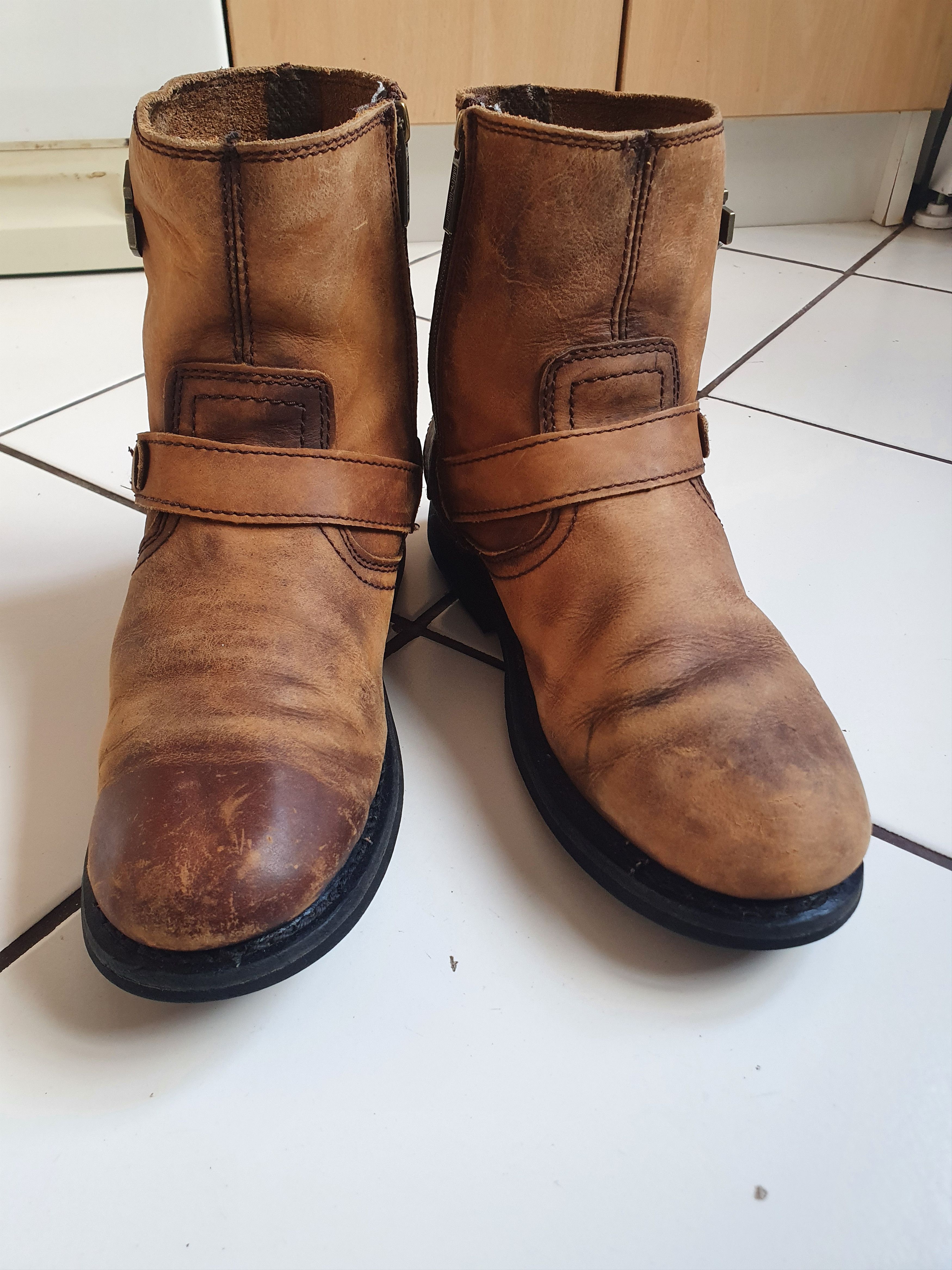 Harley Davidson Harley Davidson Scout Zip Harness Biker Boots sz Eu41/UK7 Size US 6 / EU 39 - 3 Thumbnail