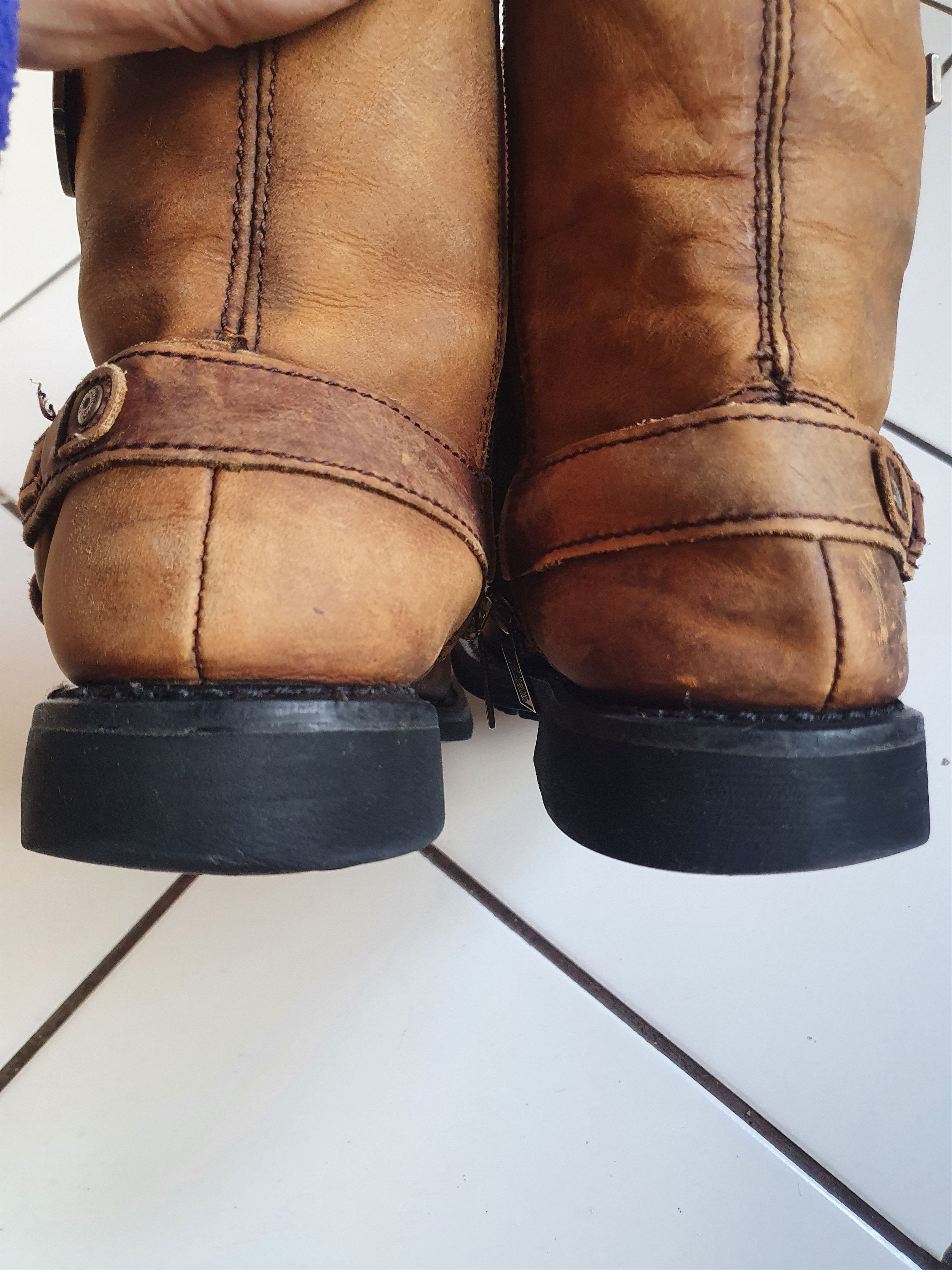 Harley Davidson Harley Davidson Scout Zip Harness Biker Boots sz Eu41/UK7 Size US 6 / EU 39 - 14 Thumbnail