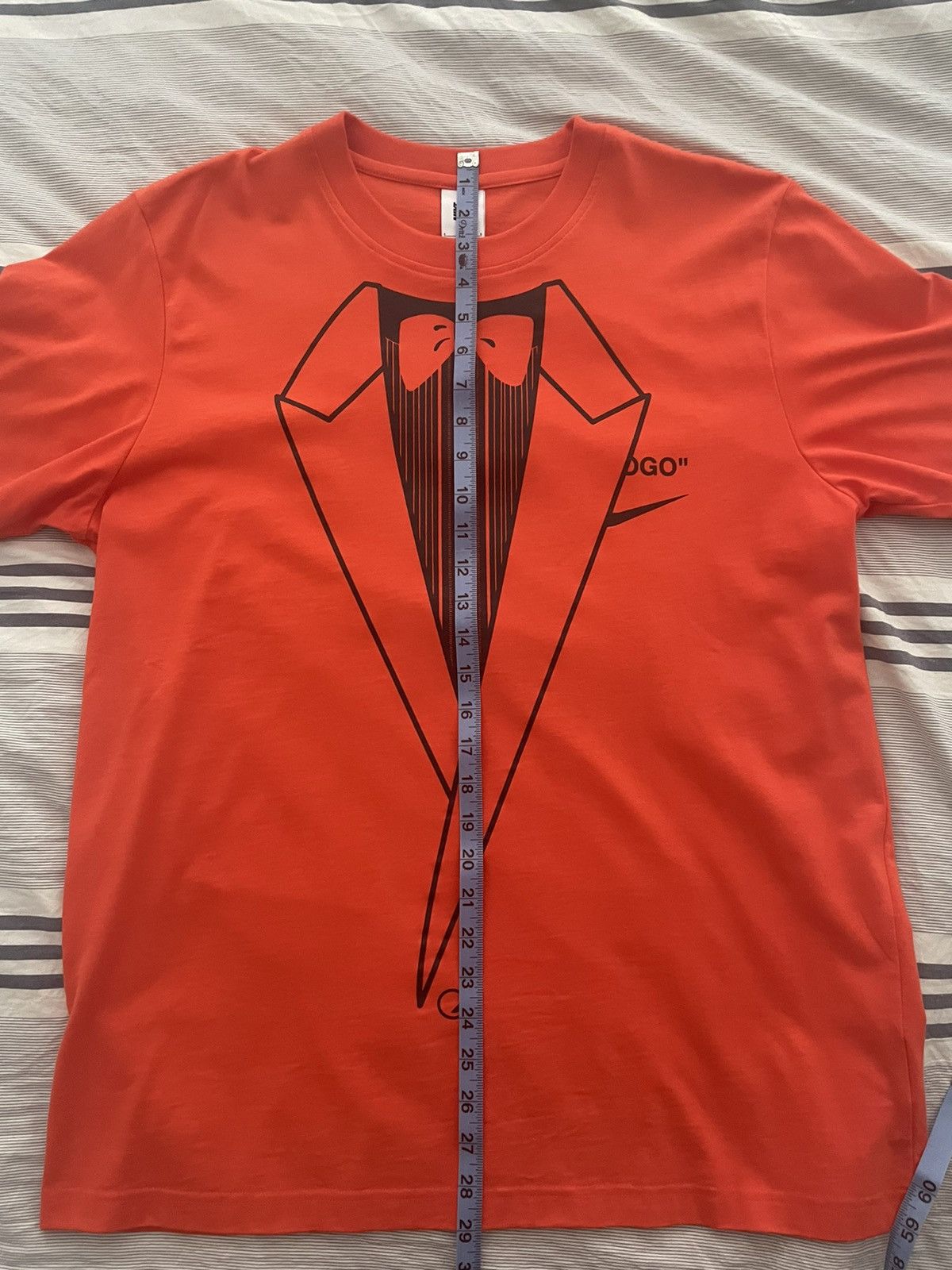 Nike × Off-White Nike X Off-white Virgil Nrg A6 Tee Tuxedo Print T-shirt Size US L / EU 52-54 / 3 - 6 Thumbnail