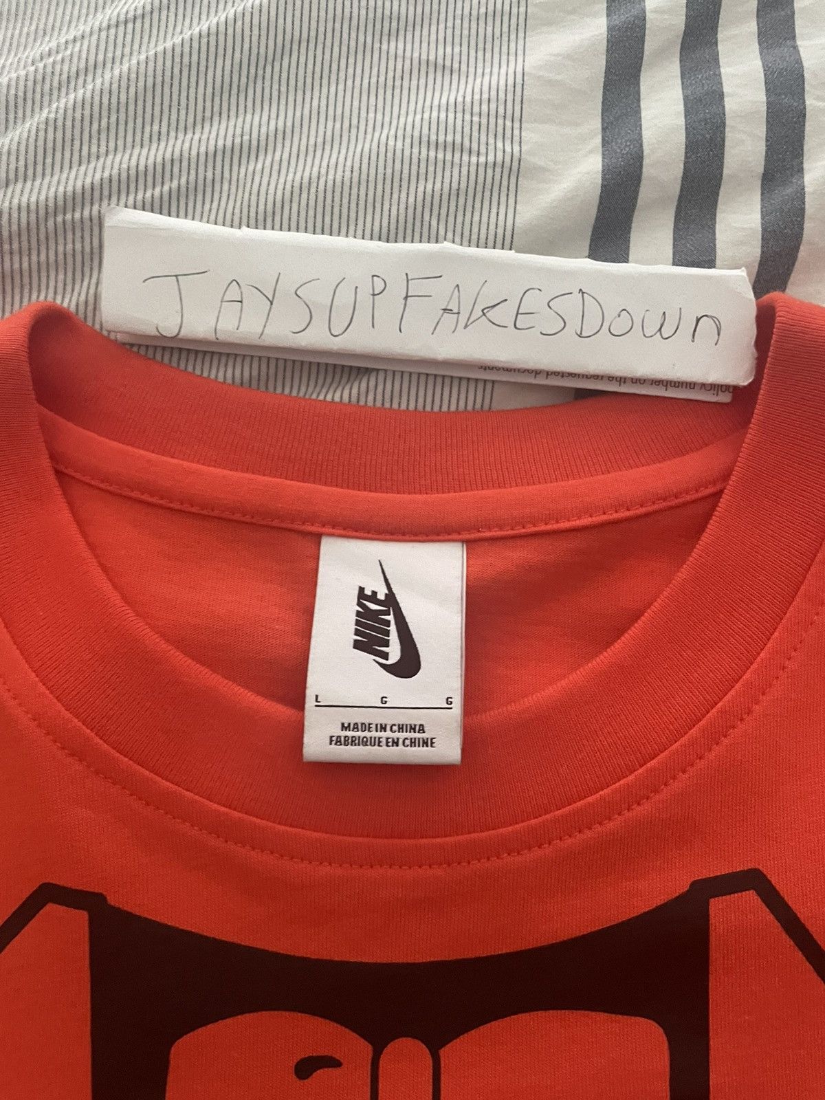 Nike × Off-White Nike X Off-white Virgil Nrg A6 Tee Tuxedo Print T-shirt Size US L / EU 52-54 / 3 - 4 Thumbnail