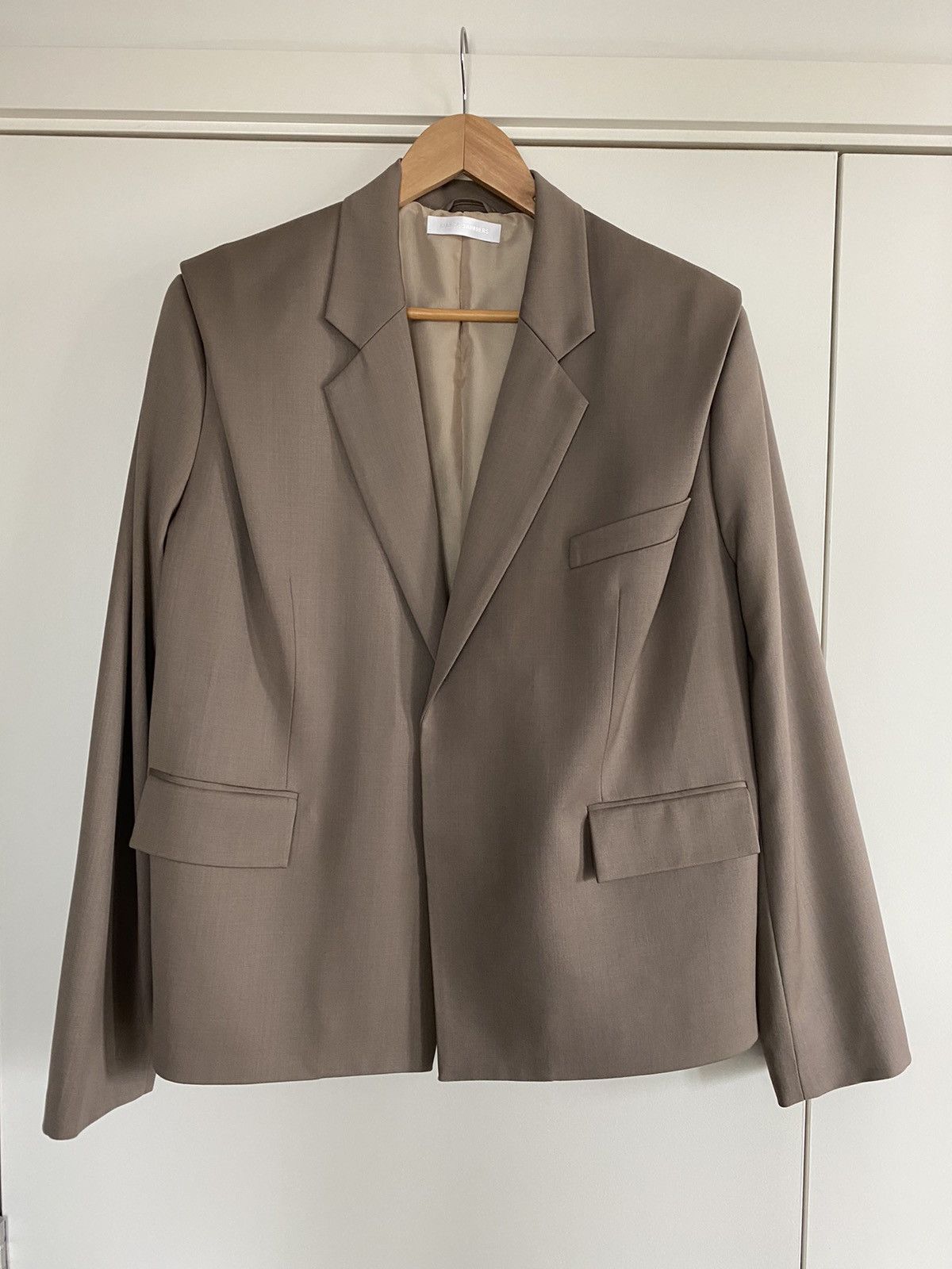 Other Bianca Saunders Double Fold Jacket Blazer Large Size 50R - 2 Thumbnail