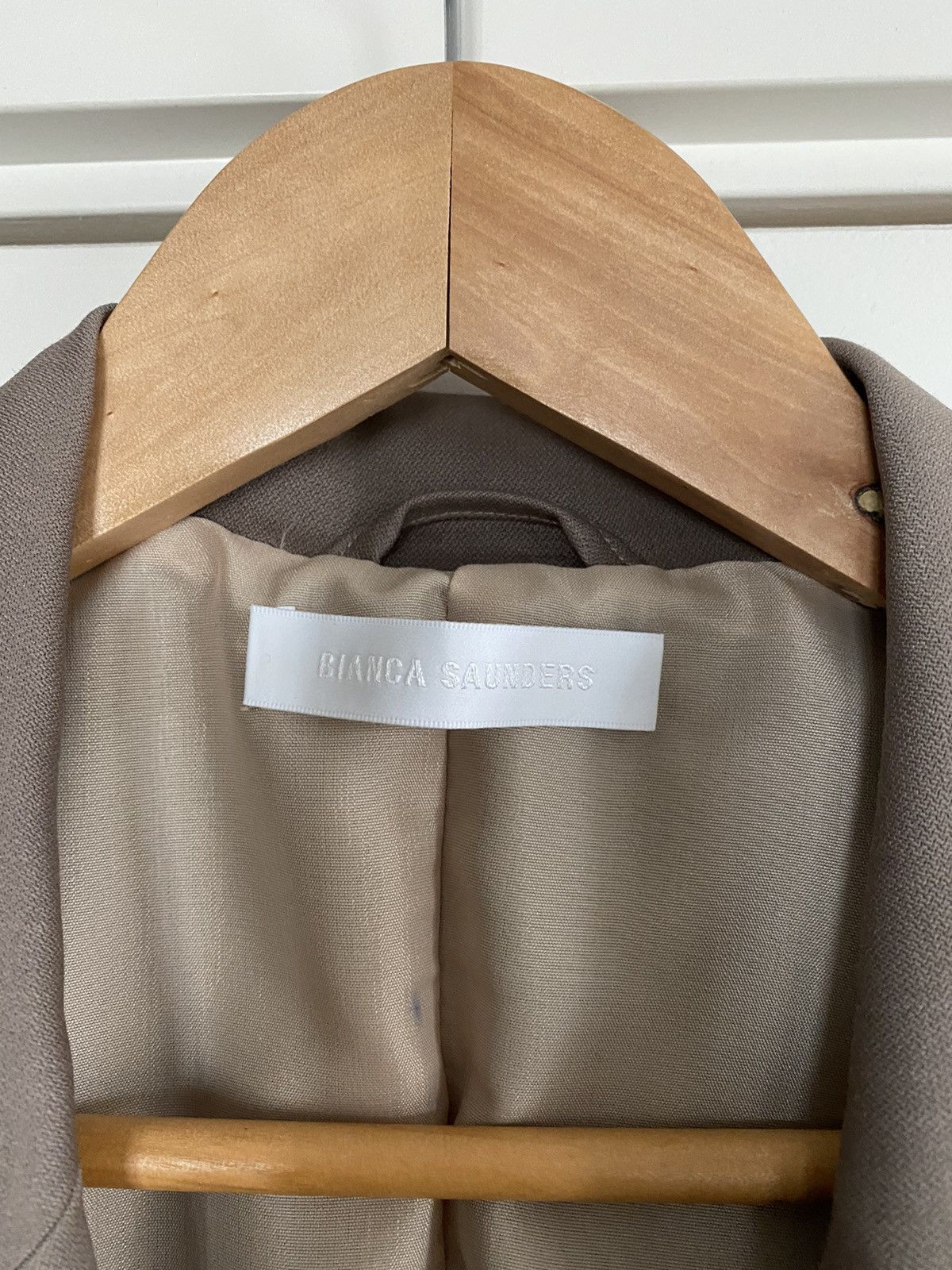 Other Bianca Saunders Double Fold Jacket Blazer Large Size 50R - 4 Thumbnail