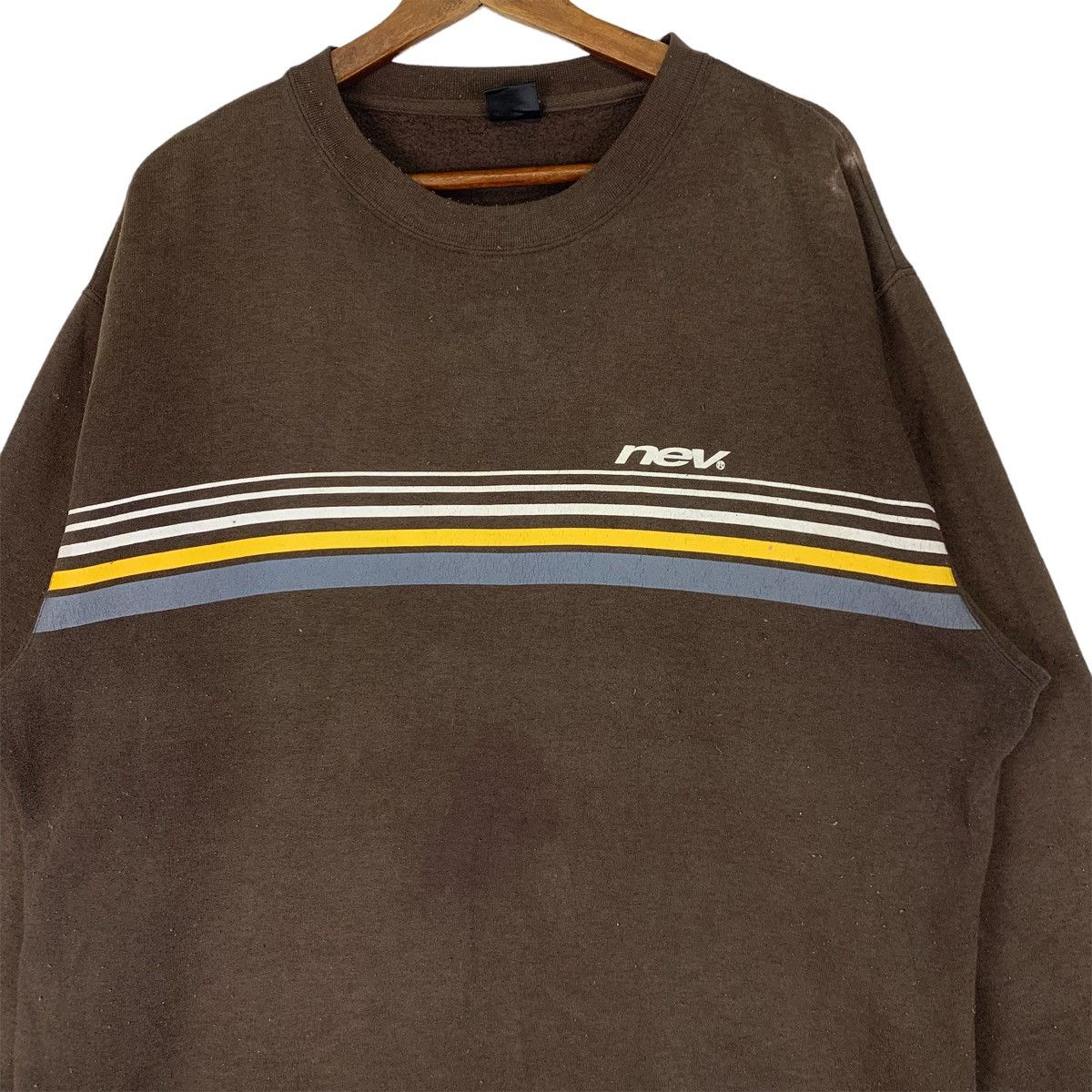 Japanese Brand Vintage Nev Racing Crewneck Sweatshirt Size US L / EU 52-54 / 3 - 2 Thumbnail