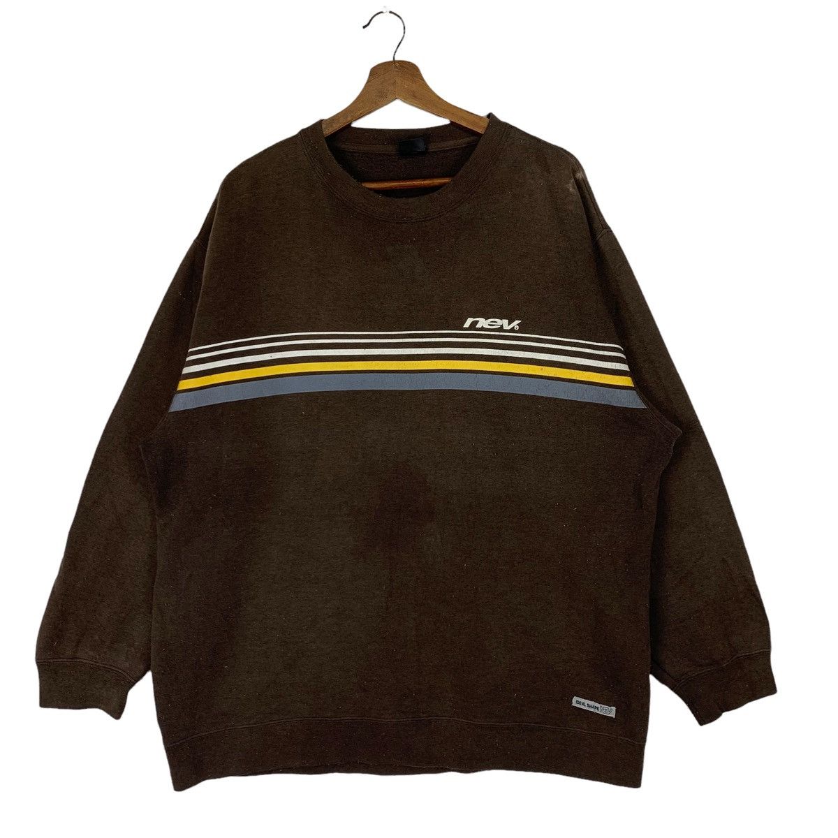 Japanese Brand Vintage Nev Racing Crewneck Sweatshirt Size US L / EU 52-54 / 3 - 1 Thumbnail