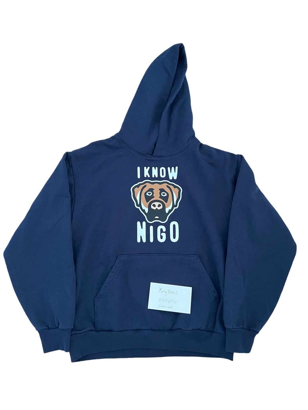 Nigo Human Made x Victor Victor “I Know Nigo” Hoodie | Grailed