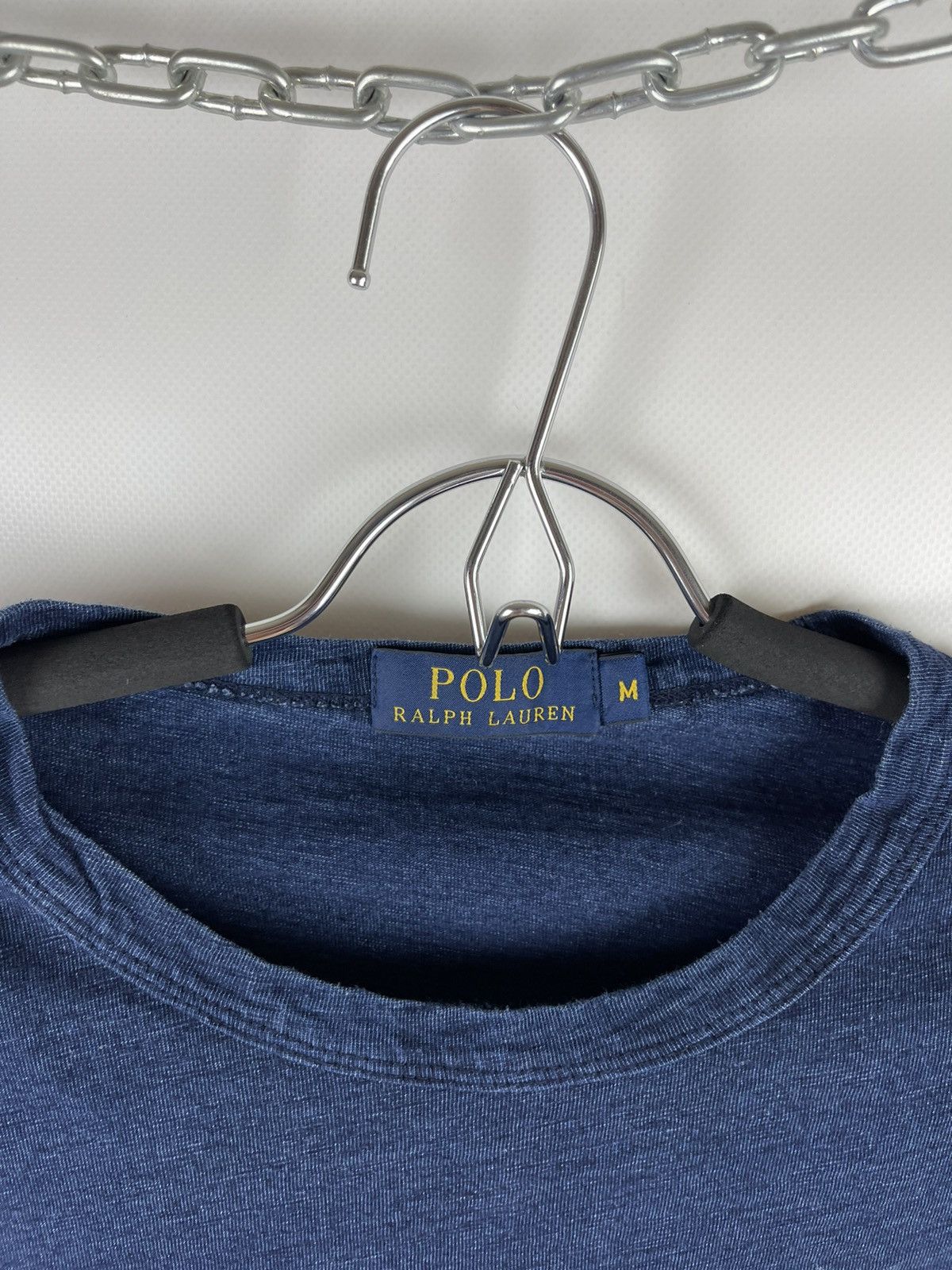 Polo Ralph Lauren Polo Ralph Lauren crane print big logo tee shirt blue navy Size US M / EU 48-50 / 2 - 7 Thumbnail