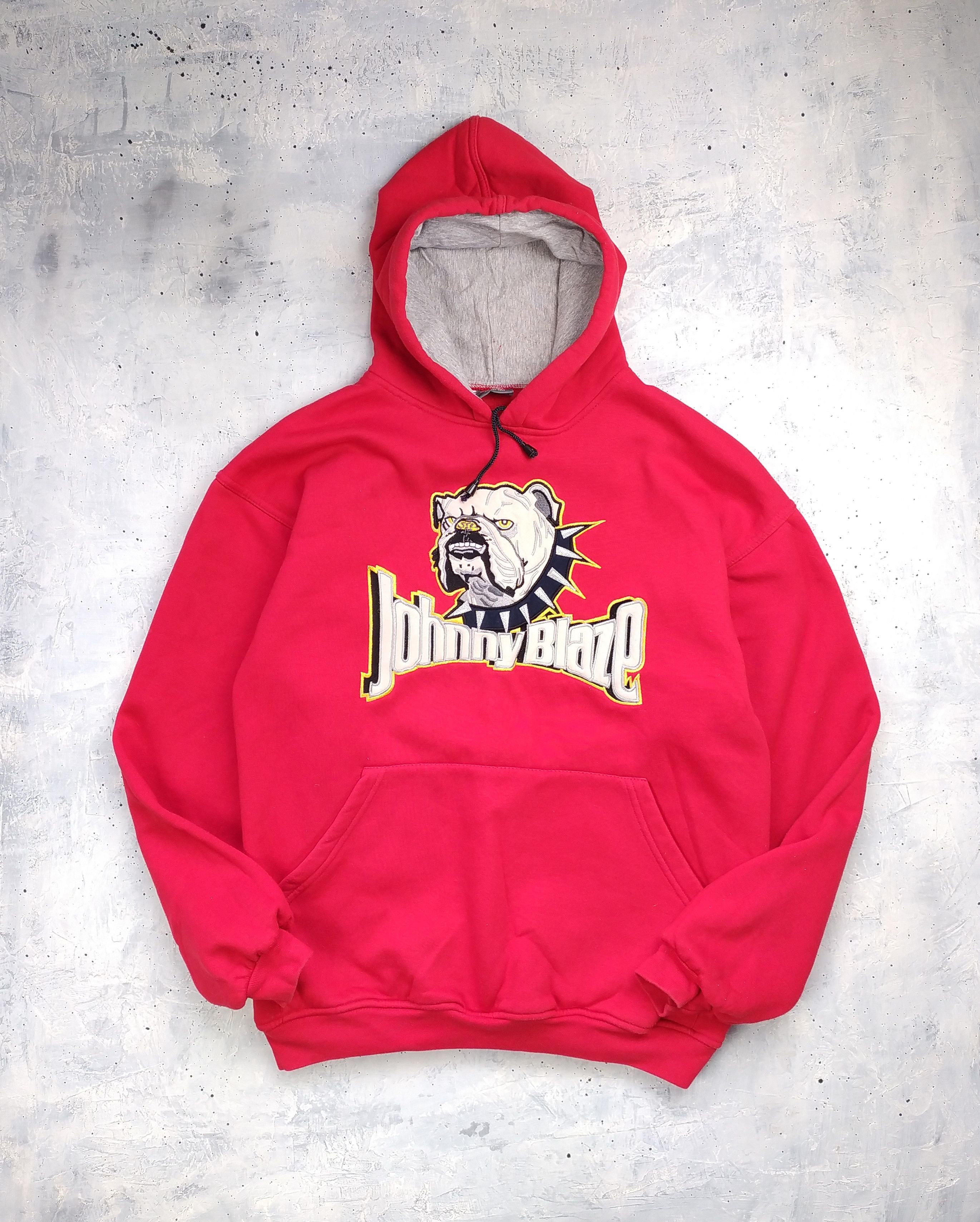 Vintage Johnny Blaze Bulldog vintage hoodie | Grailed