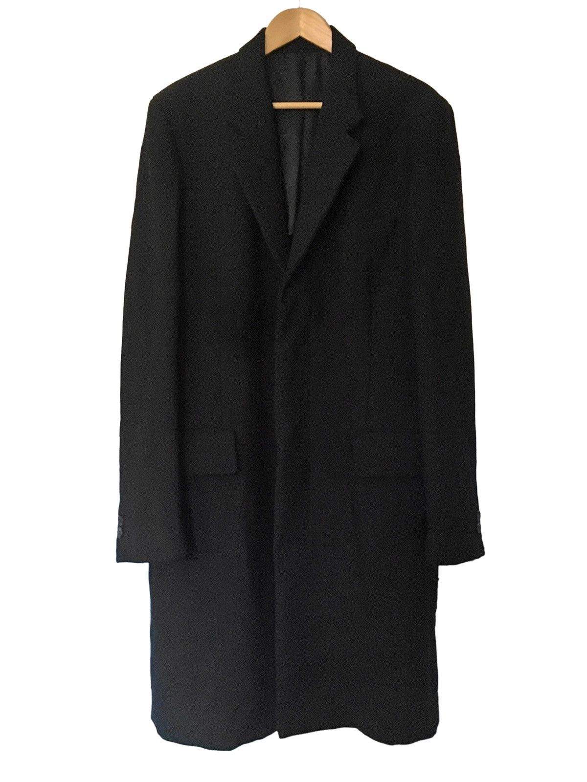 00s archive vintage wool chester coat