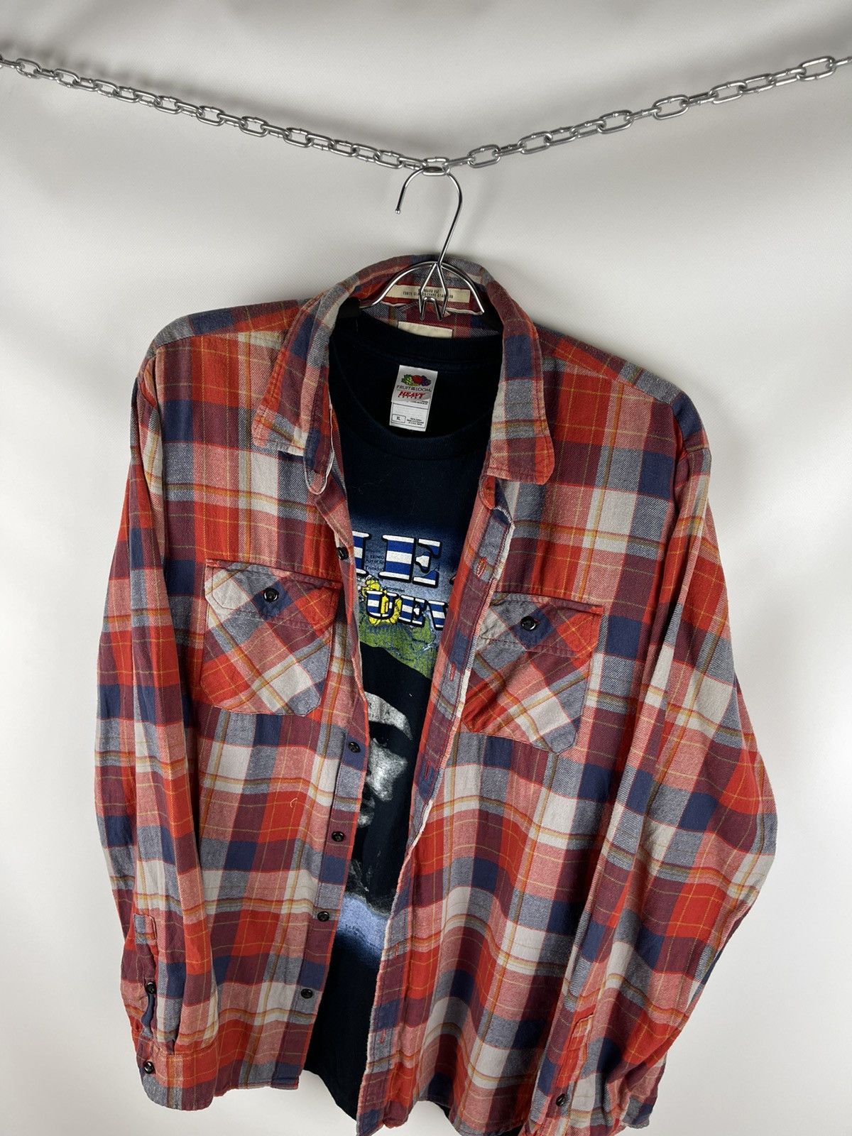 Flannel × Levi's Levi’s vintage checkered flannel shirt travis Scott style Size US XL / EU 56 / 4 - 2 Thumbnail