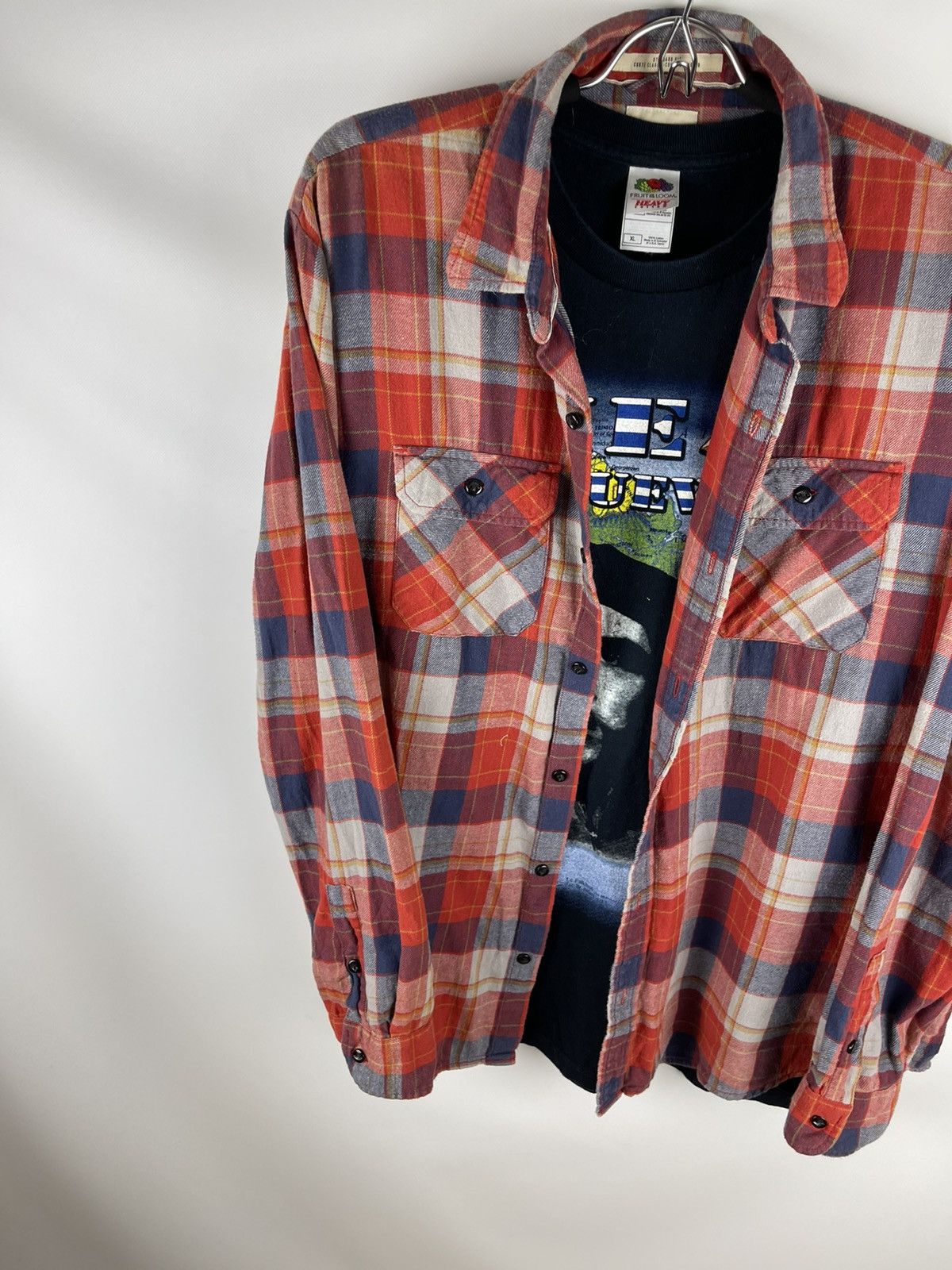 Flannel × Levi's Levi’s vintage checkered flannel shirt travis Scott style Size US XL / EU 56 / 4 - 3 Thumbnail