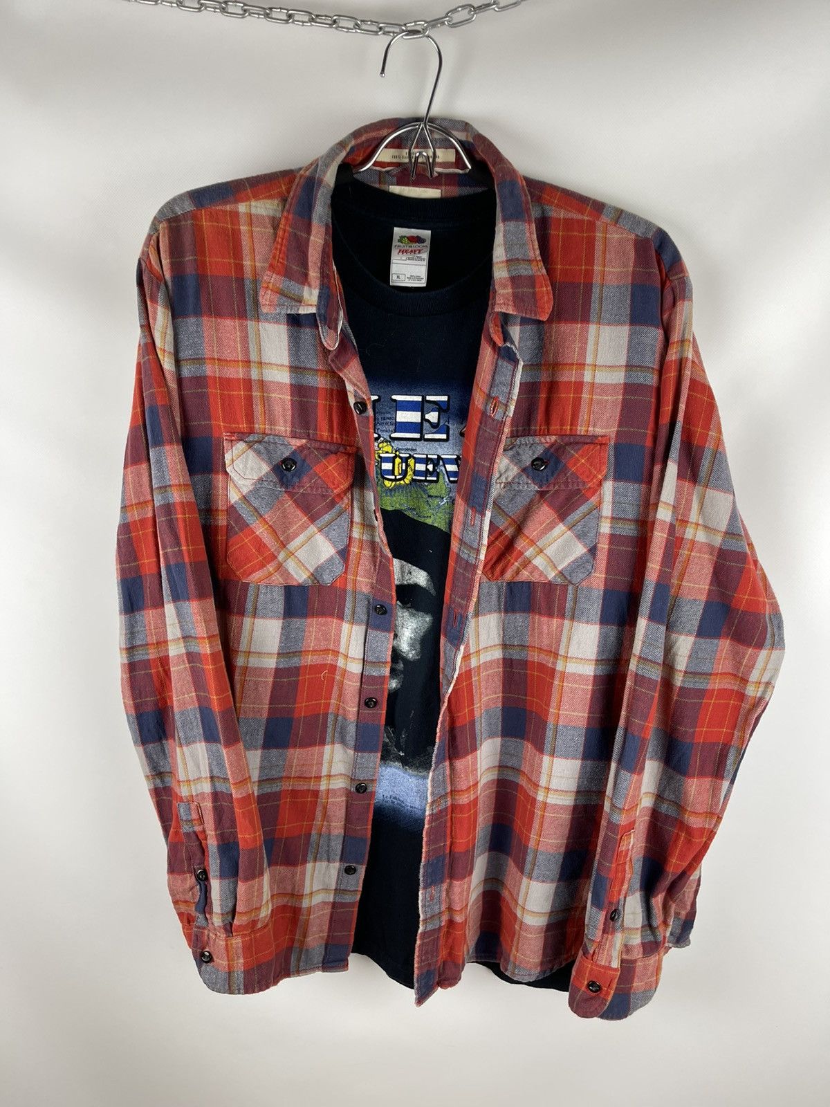 Flannel × Levi's Levi’s vintage checkered flannel shirt travis Scott style Size US XL / EU 56 / 4 - 1 Thumbnail