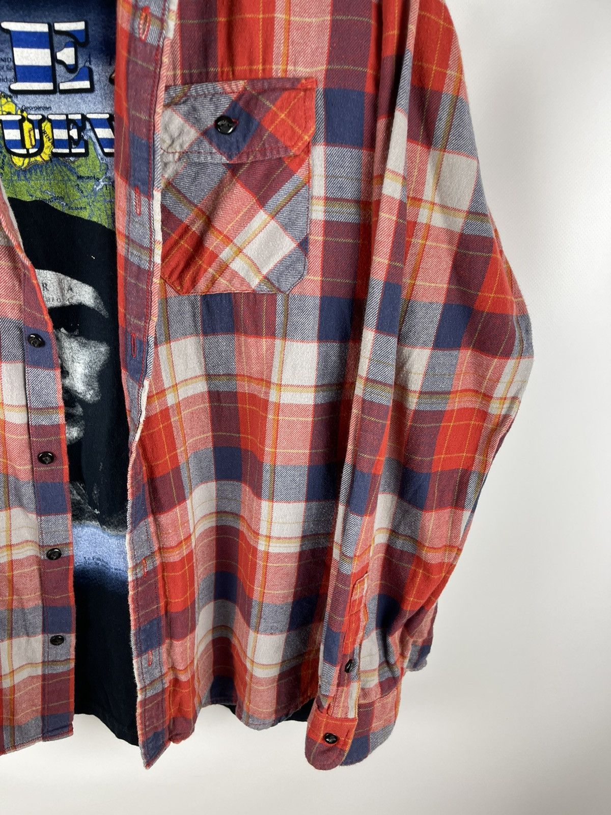 Flannel × Levi's Levi’s vintage checkered flannel shirt travis Scott style Size US XL / EU 56 / 4 - 4 Thumbnail