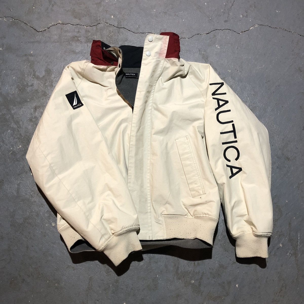 Vintage Nautica Spellout Jacket