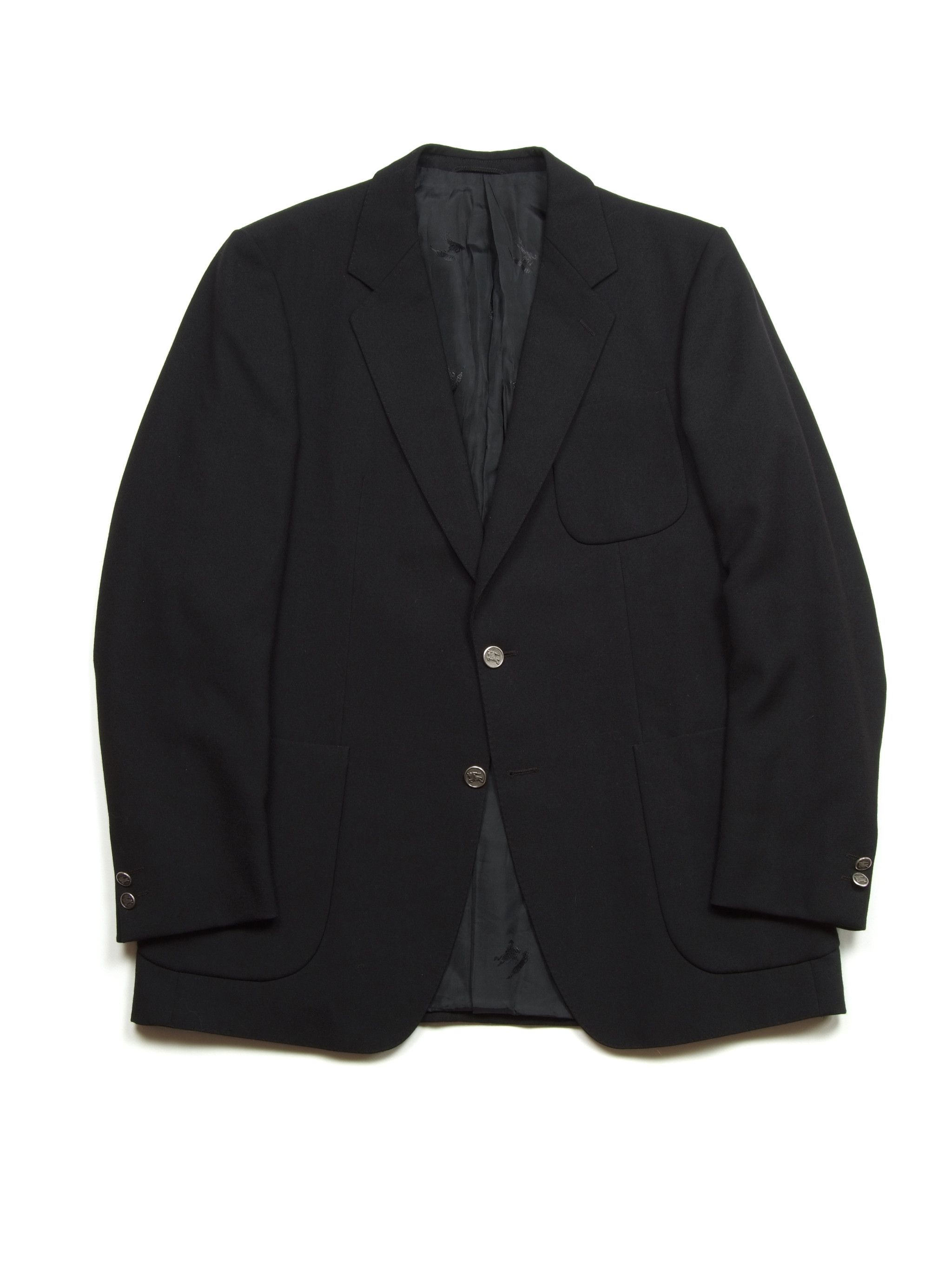 Burberry × Vintage Vintage Burberrys Heavyweight Wool Blazer Jacket 42R Size 42R - 1 Thumbnail
