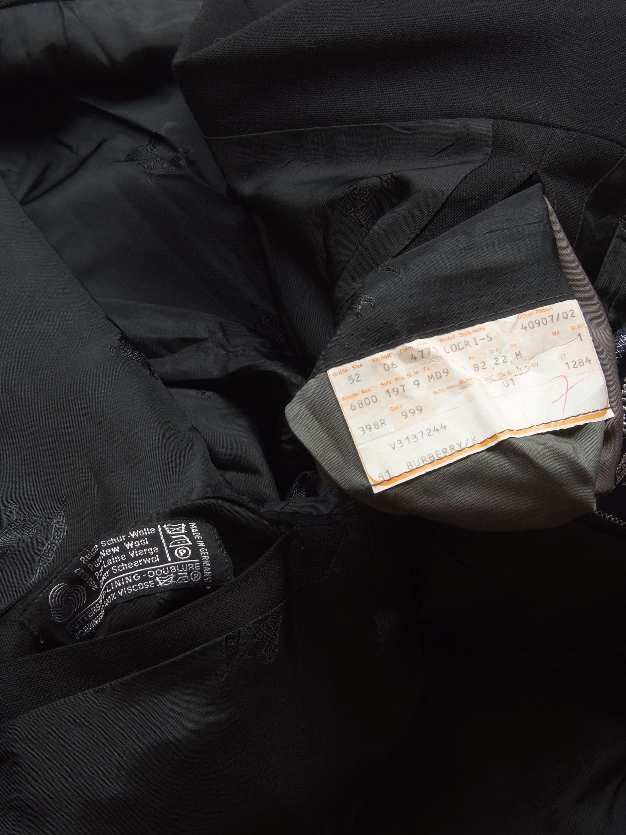 Burberry × Vintage Vintage Burberrys Heavyweight Wool Blazer Jacket 42R Size 42R - 5 Thumbnail