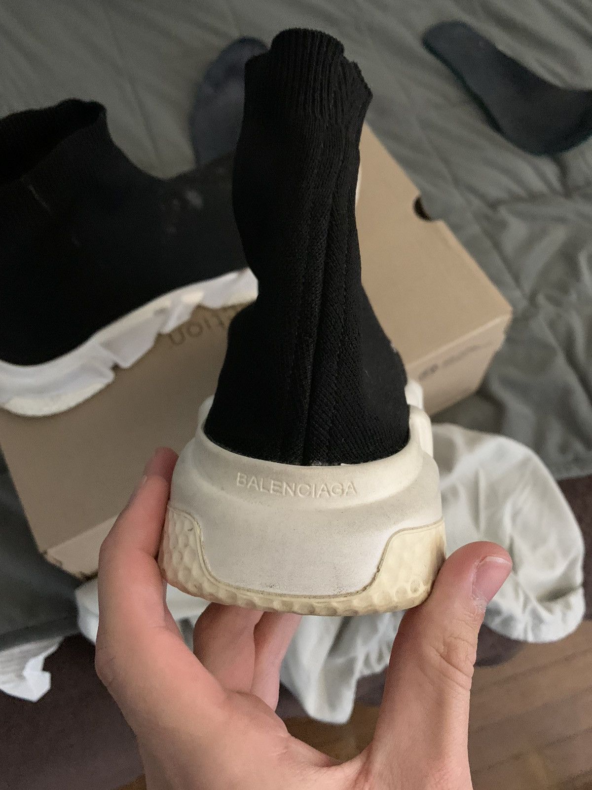 Balenciaga Balenciaga OG sock shoes Size US 10.5 / EU 43-44 - 4 Thumbnail
