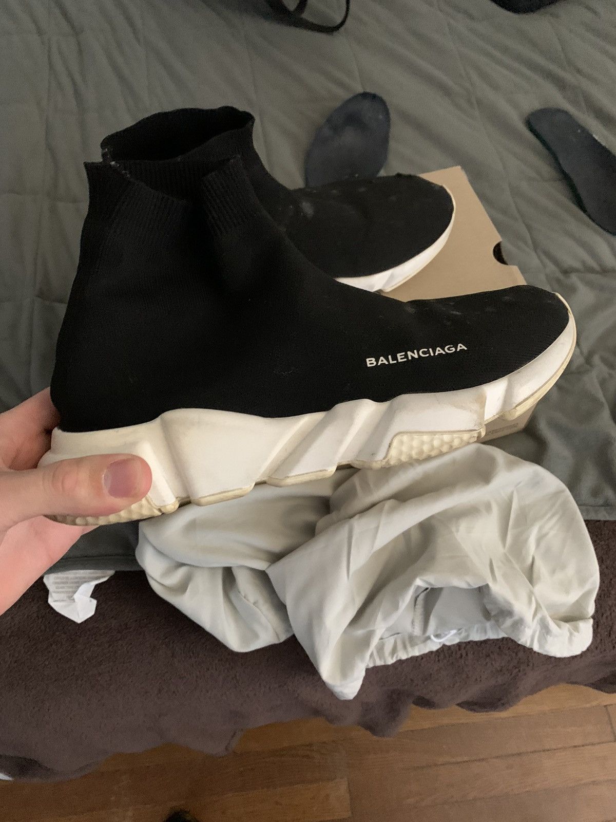 Balenciaga Balenciaga OG sock shoes Size US 10.5 / EU 43-44 - 2 Thumbnail