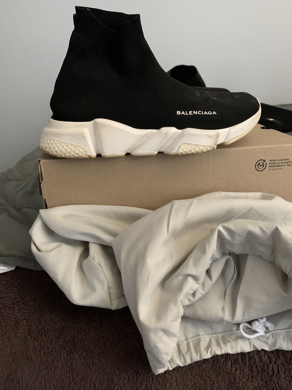 Balenciaga Balenciaga OG sock shoes Size US 10.5 / EU 43-44 - 1 Thumbnail