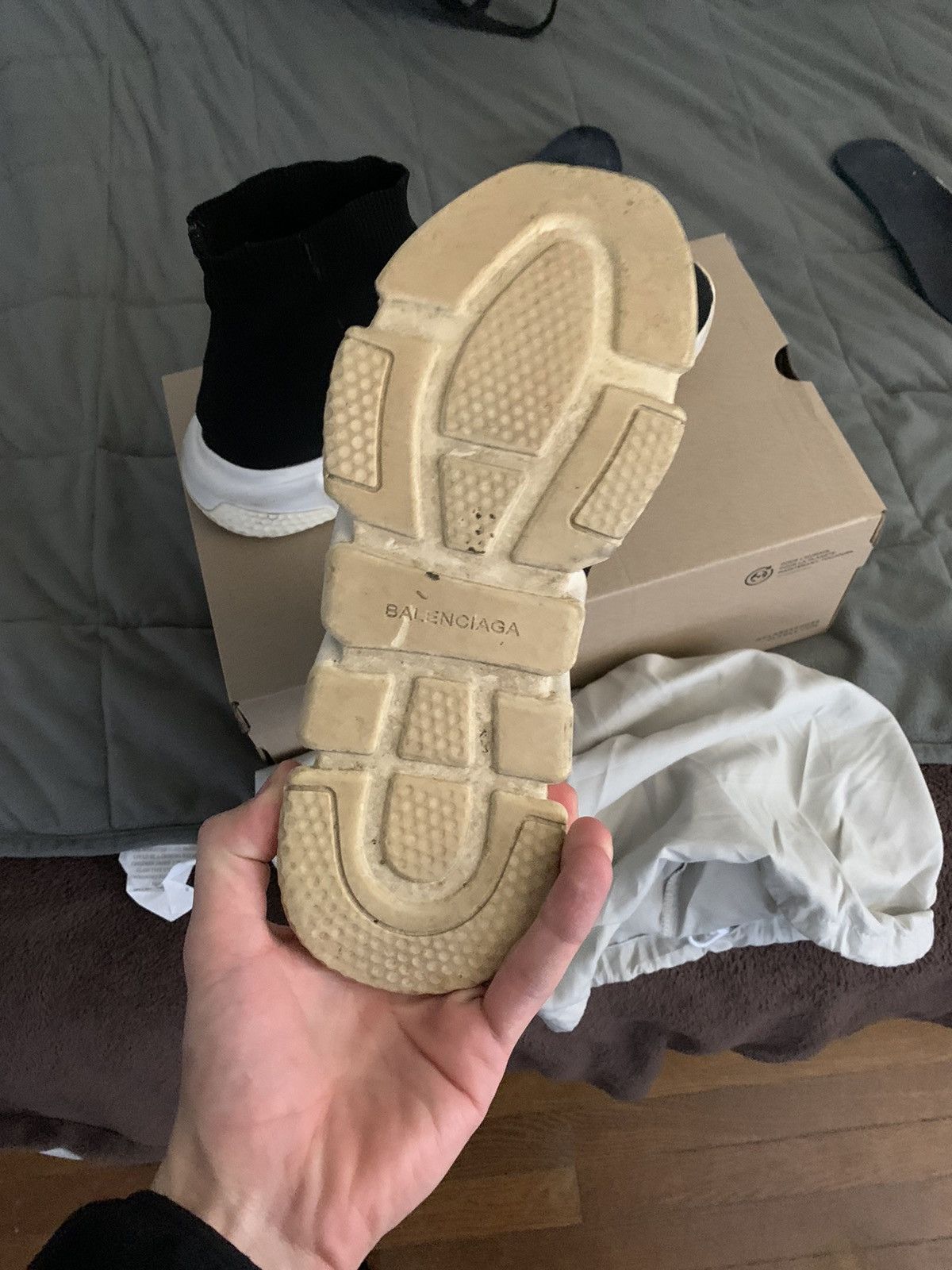 Balenciaga Balenciaga OG sock shoes Size US 10.5 / EU 43-44 - 3 Thumbnail