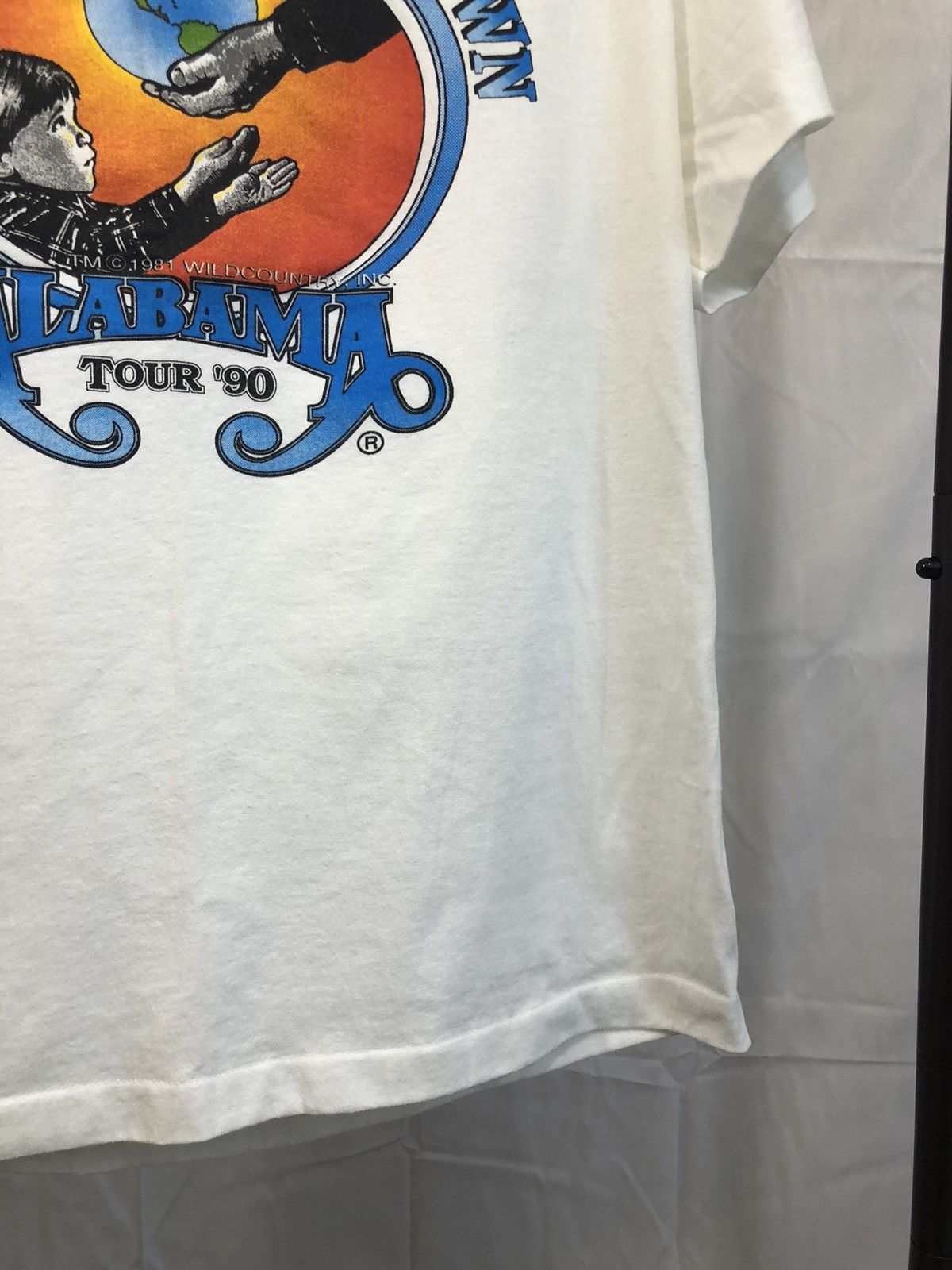 Band Tees × Vintage Alabama 1990 Tour 90s Band Tee Size US XL / EU 56 / 4 - 9 Thumbnail