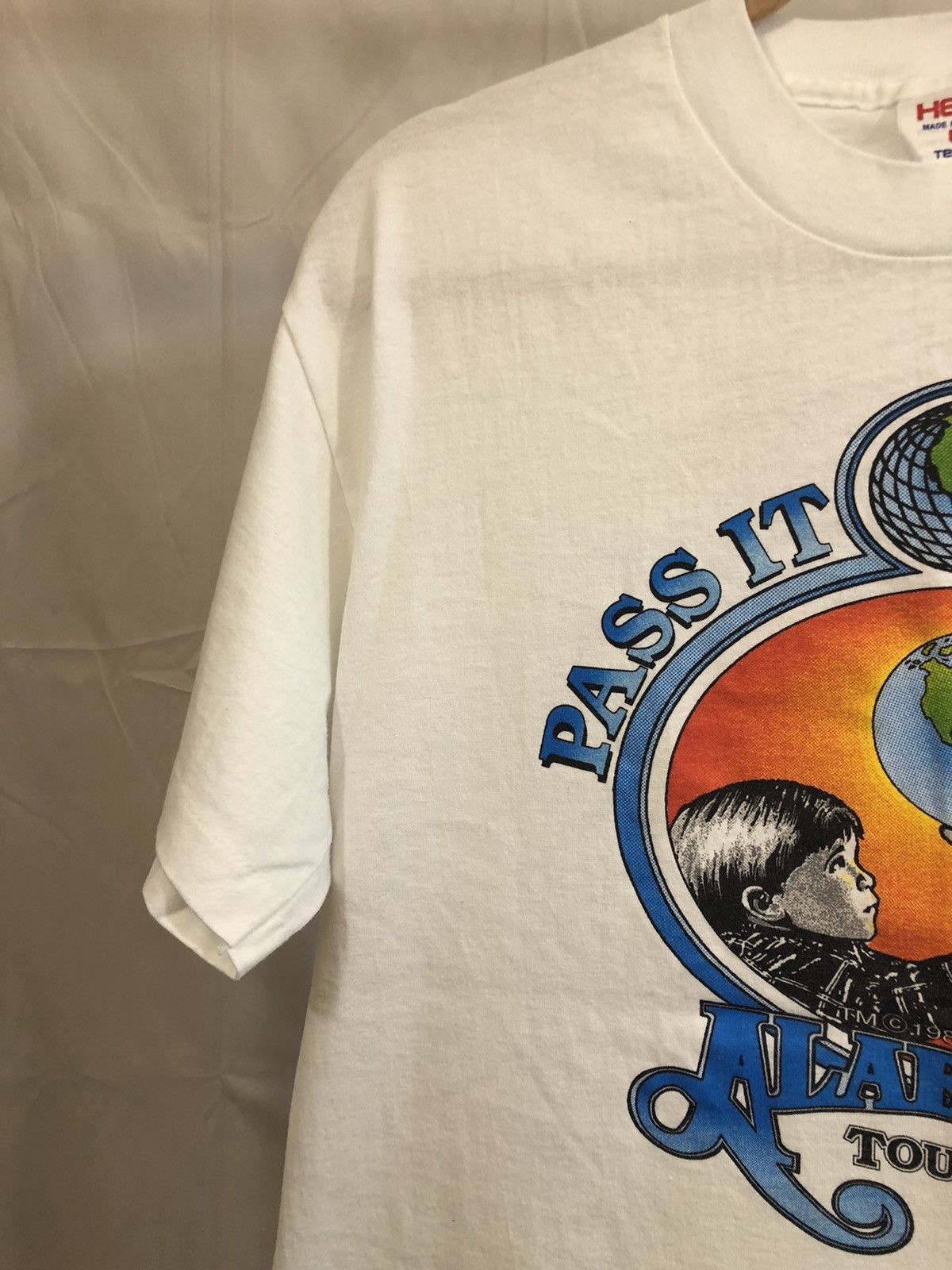 Band Tees × Vintage Alabama 1990 Tour 90s Band Tee Size US XL / EU 56 / 4 - 7 Thumbnail