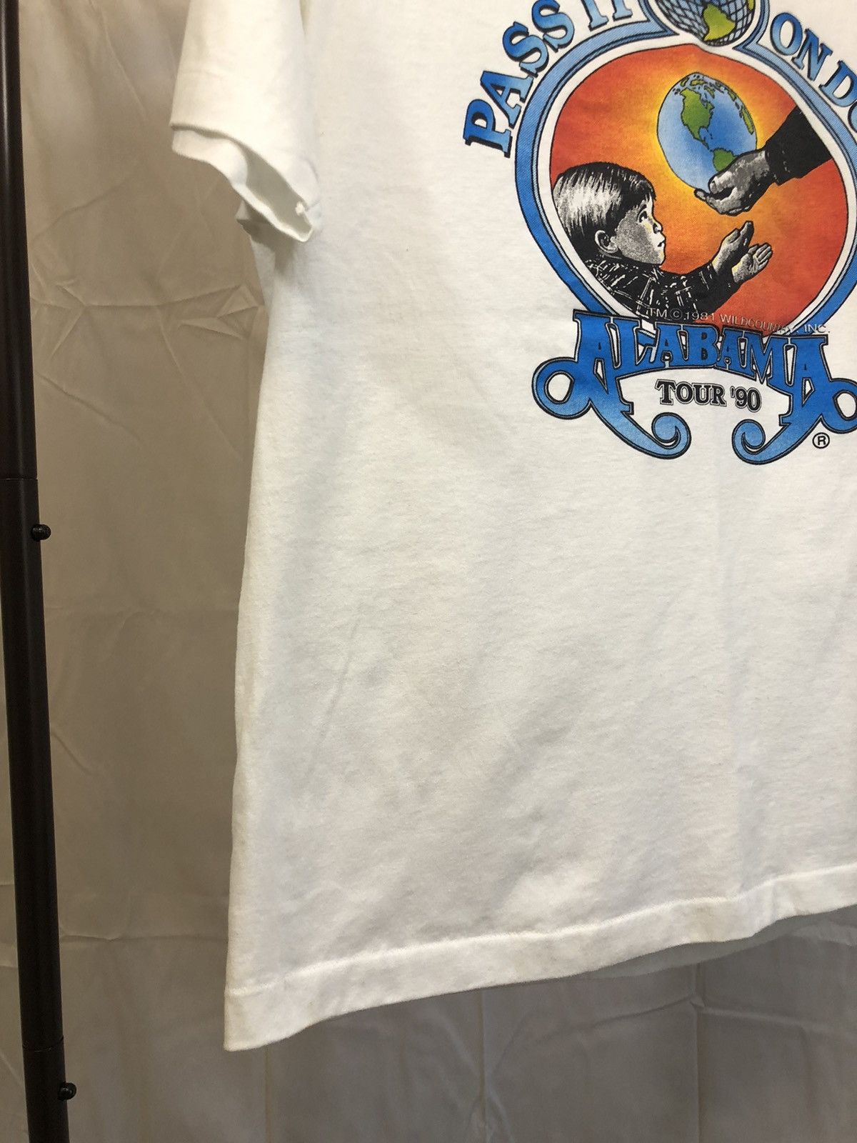 Band Tees × Vintage Alabama 1990 Tour 90s Band Tee Size US XL / EU 56 / 4 - 11 Thumbnail
