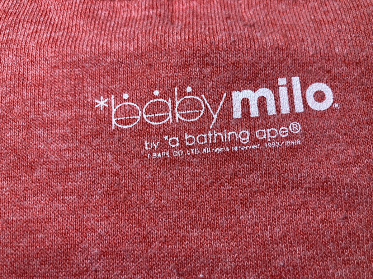 Bape Baby Milo Script Logo Crewneck Size US L / EU 52-54 / 3 - 9 Thumbnail