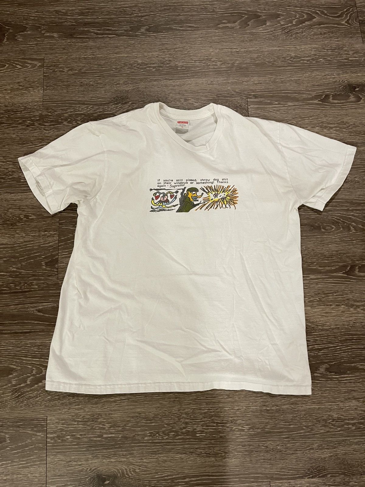 Supreme ANTIHERO Dog Tee White XL 【公式通販】