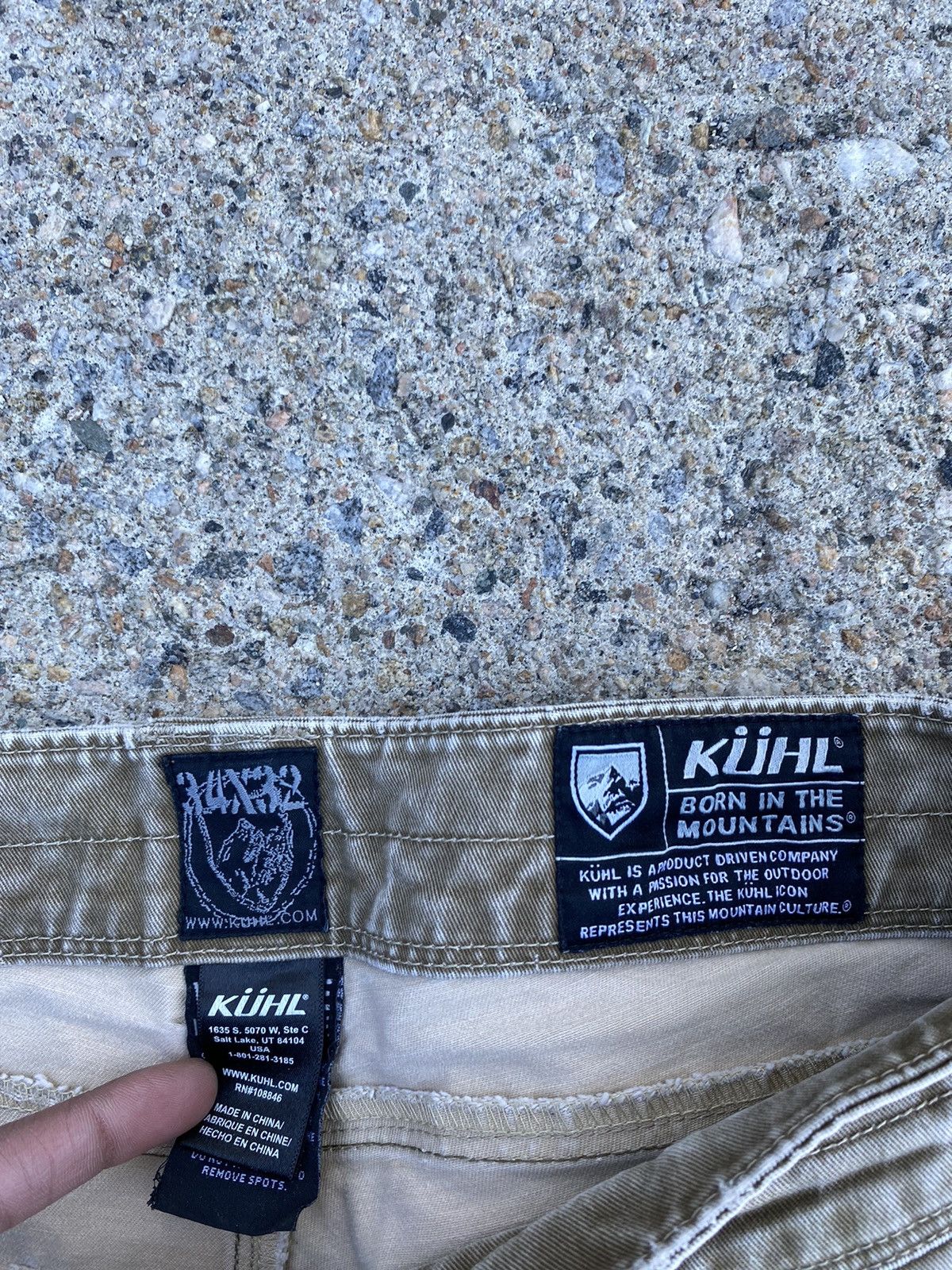 Kuhl vintage kuhl workwear/outdoor pants Size US 34 / EU 50 - 3 Thumbnail
