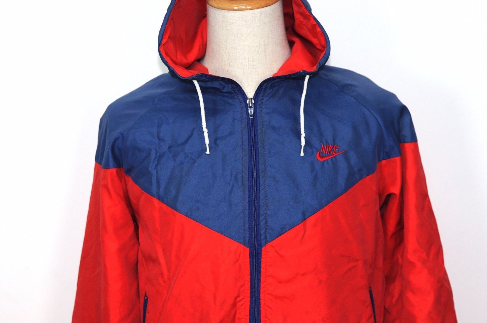 Nike Vintage 70s Nike air Sportswear Windbreaker Jacket Size US M / EU 48-50 / 2 - 2 Thumbnail
