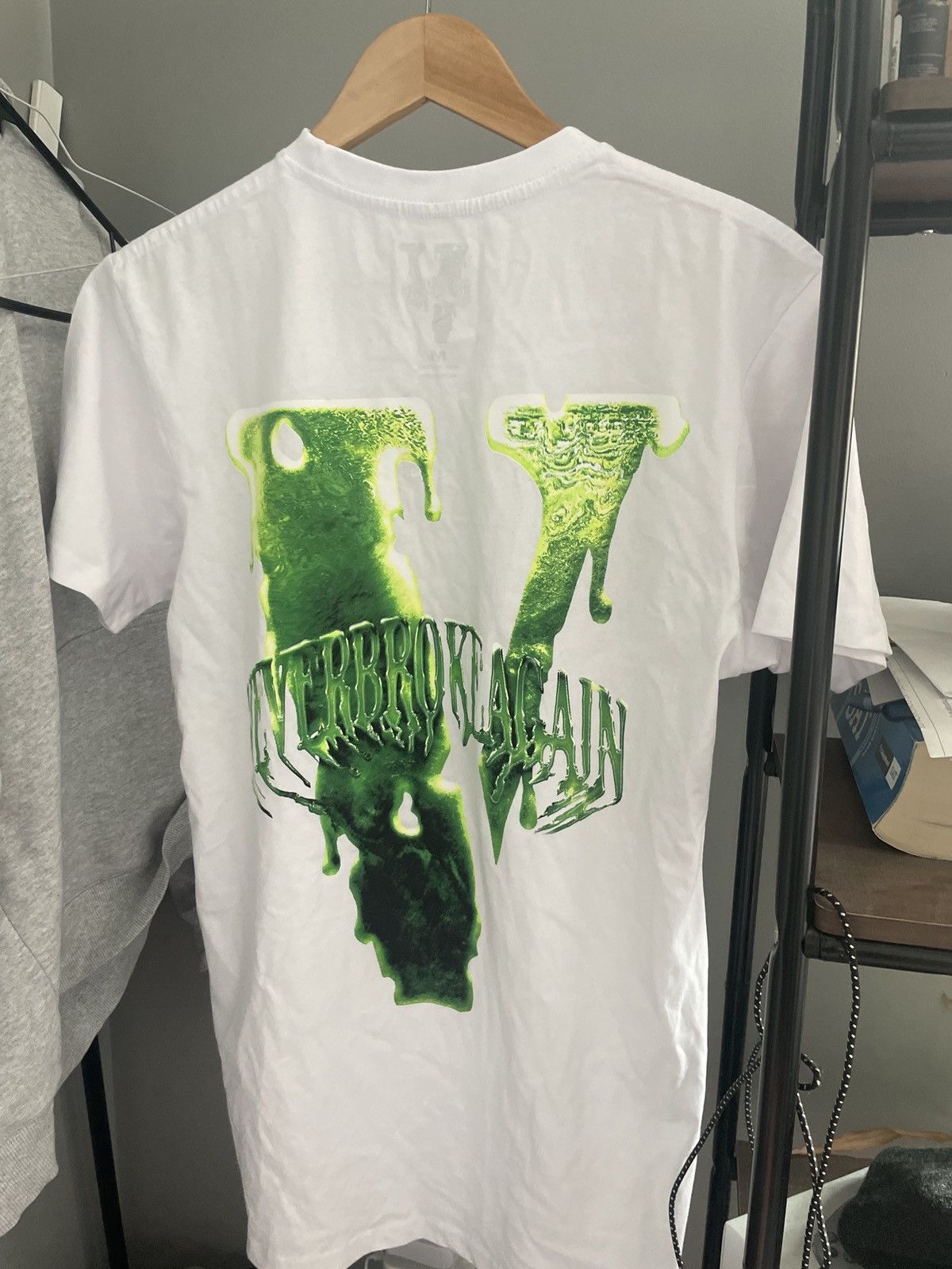 Vlone Vlone x Never Broke Again “Slime” T-shirt White | Grailed