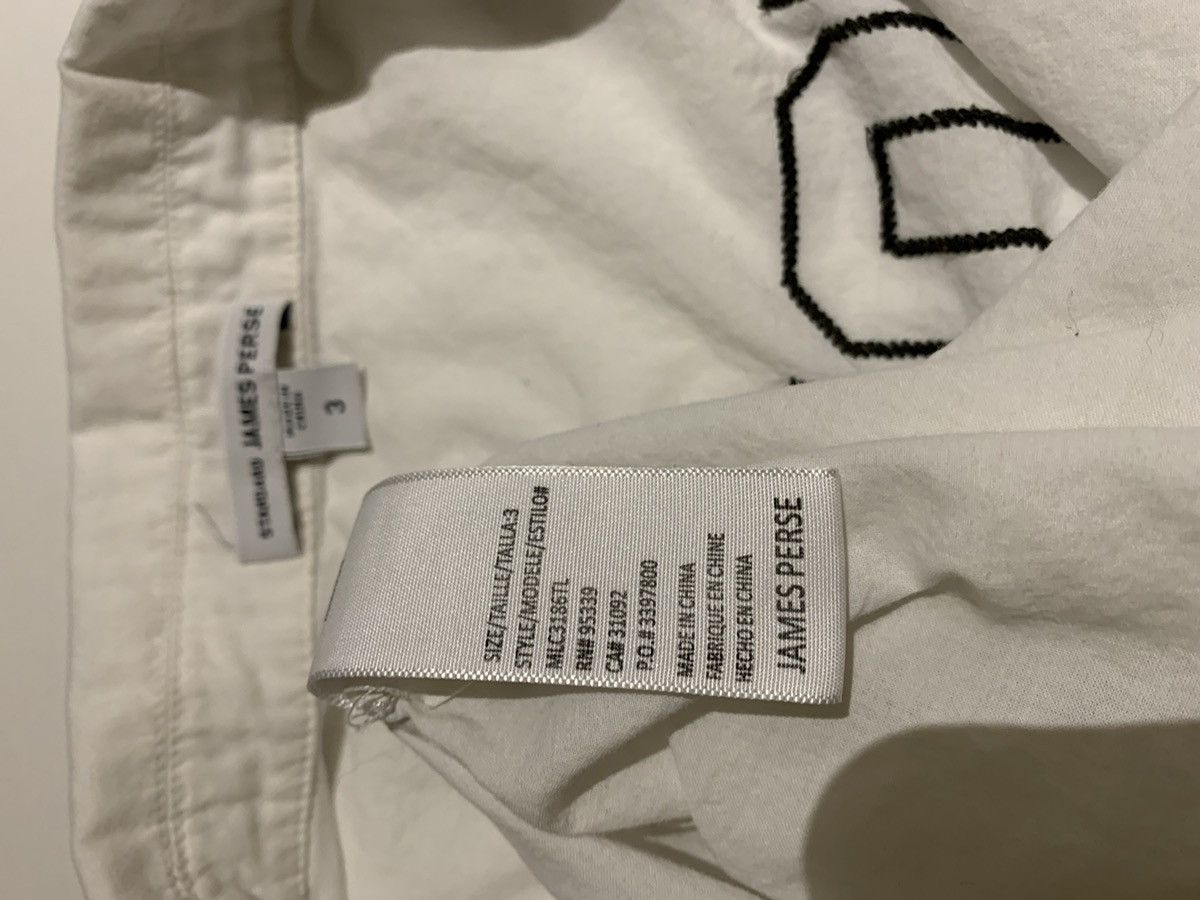 James Perse Camp Collar “Hotel CA” Short Sleeve Shirt Size US L / EU 52-54 / 3 - 3 Thumbnail