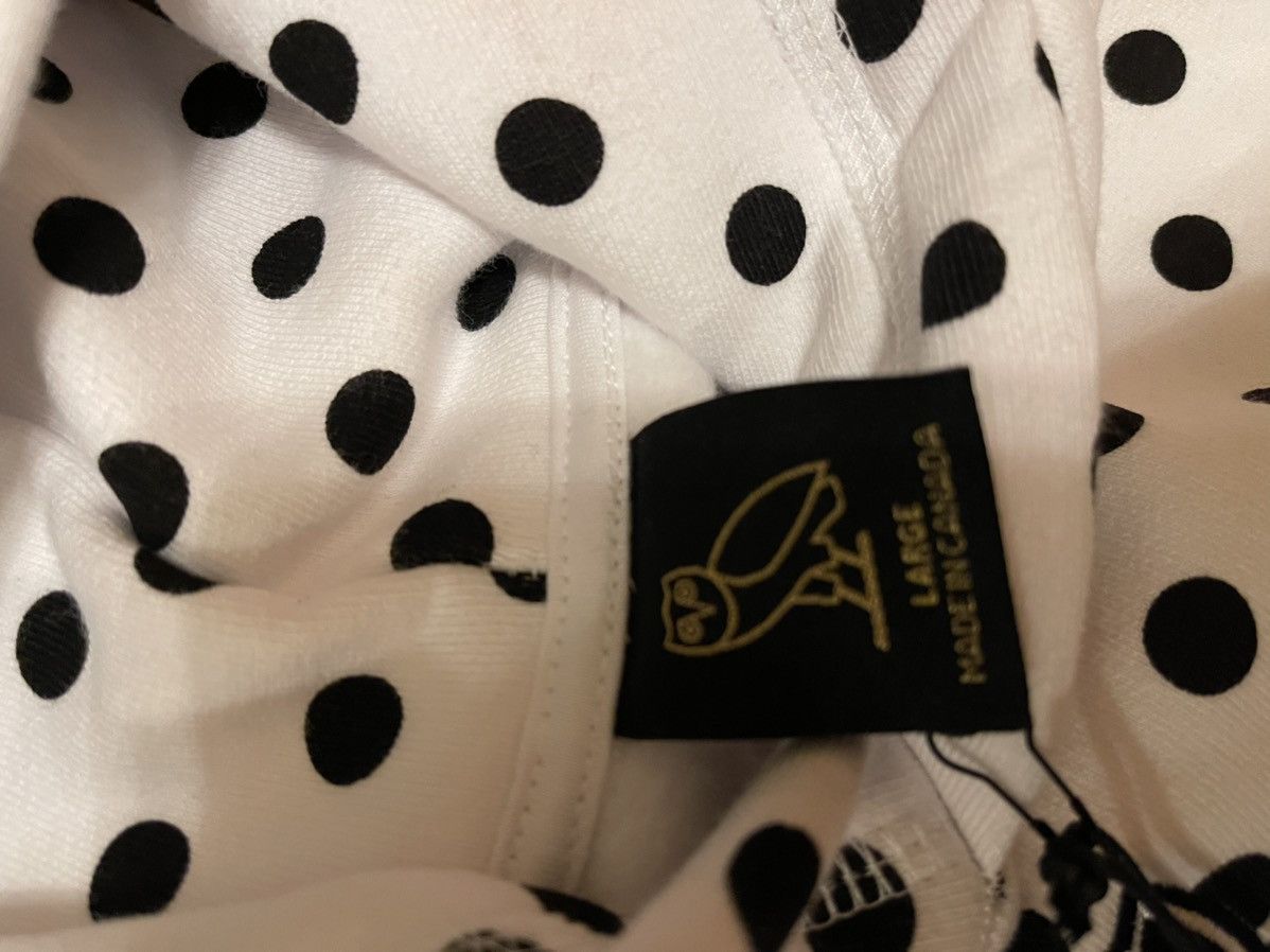 October's Very Own Polka Dot Hoodie Large