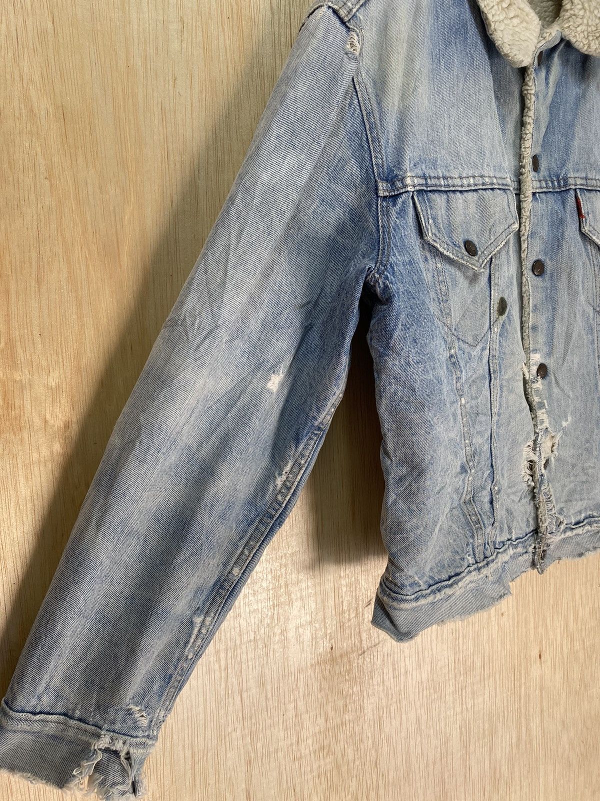 Levi's × Vintage Vintage 80s Levis Trucker Jacket Size US M / EU 48-50 / 2 - 4 Thumbnail