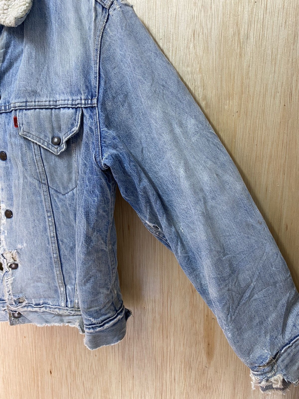 Levi's × Vintage Vintage 80s Levis Trucker Jacket Size US M / EU 48-50 / 2 - 5 Thumbnail