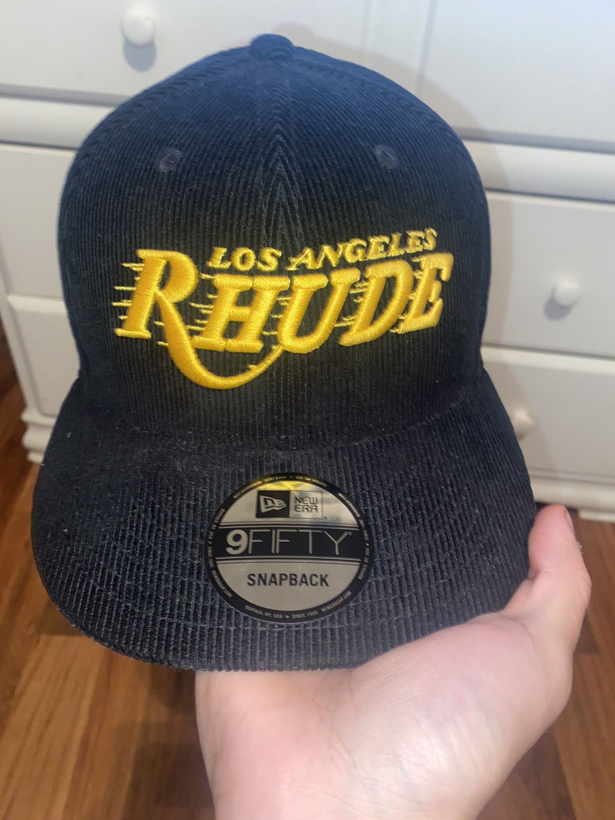New Era × Rhude Rhude New Era Snapback | Grailed