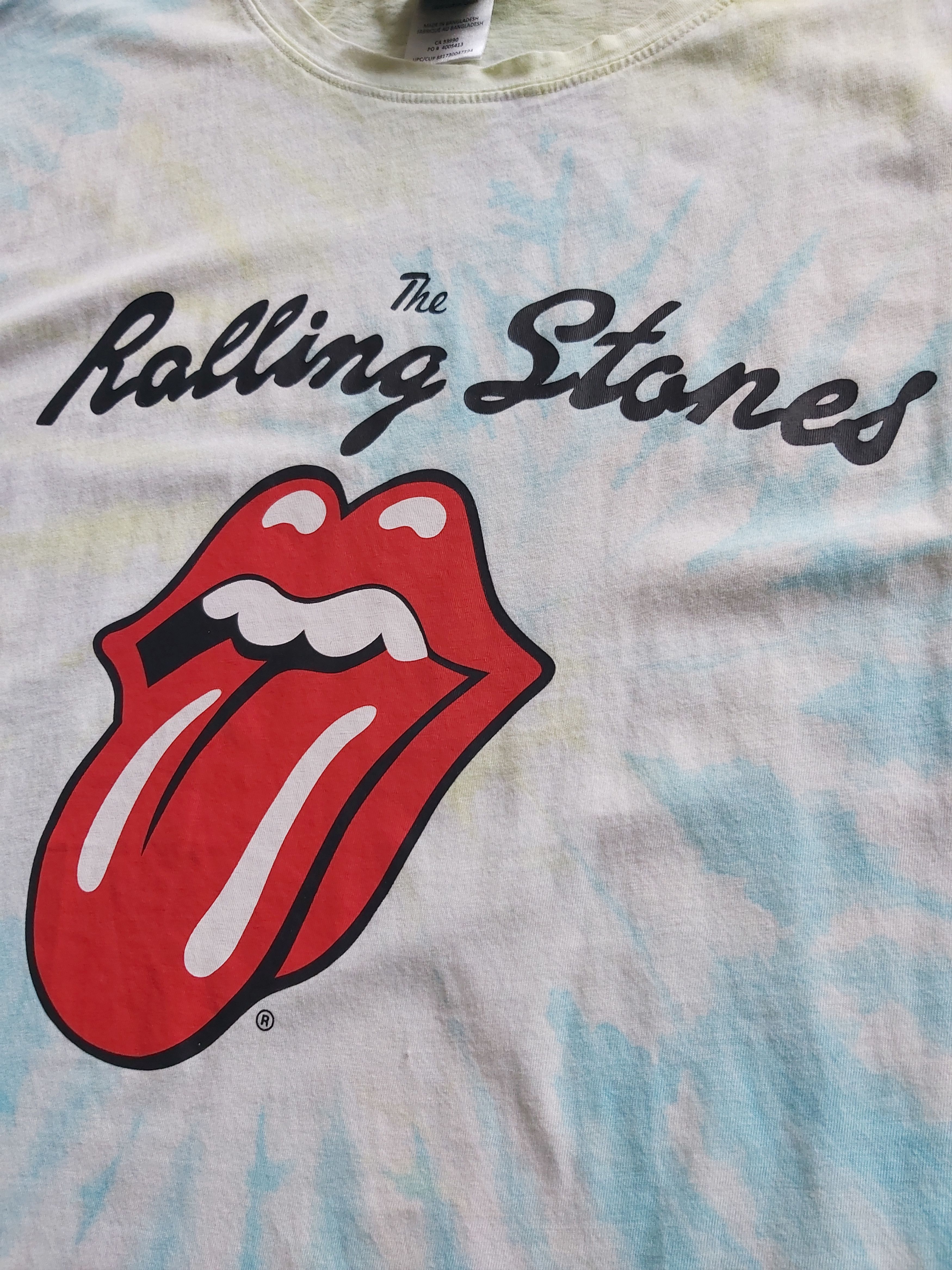 Band Tees The Rolling Stones Tee - Vintage style tie dye Size US L / EU 52-54 / 3 - 2 Thumbnail