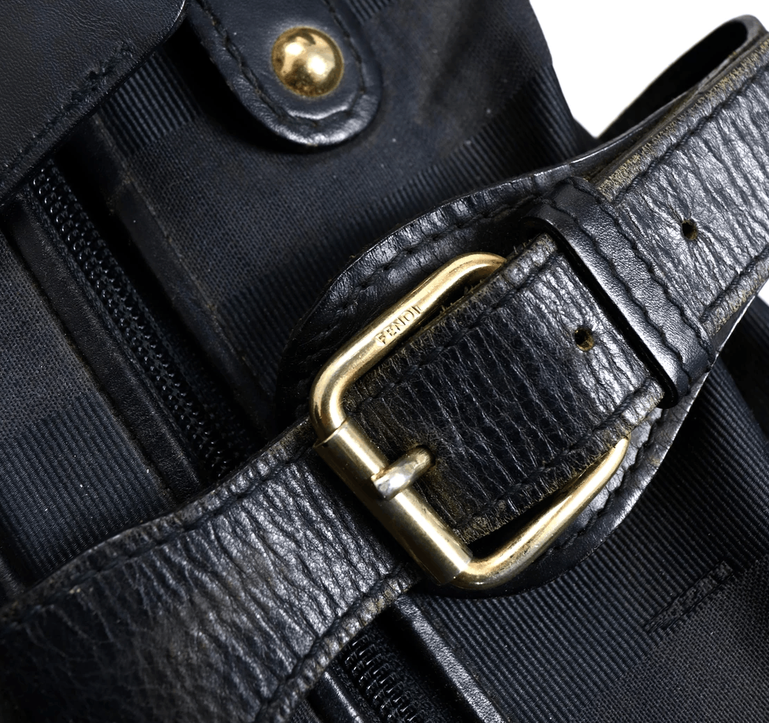 Fendi Genuine Leather Suitcase Trunk Luggage Size ONE SIZE - 5 Thumbnail