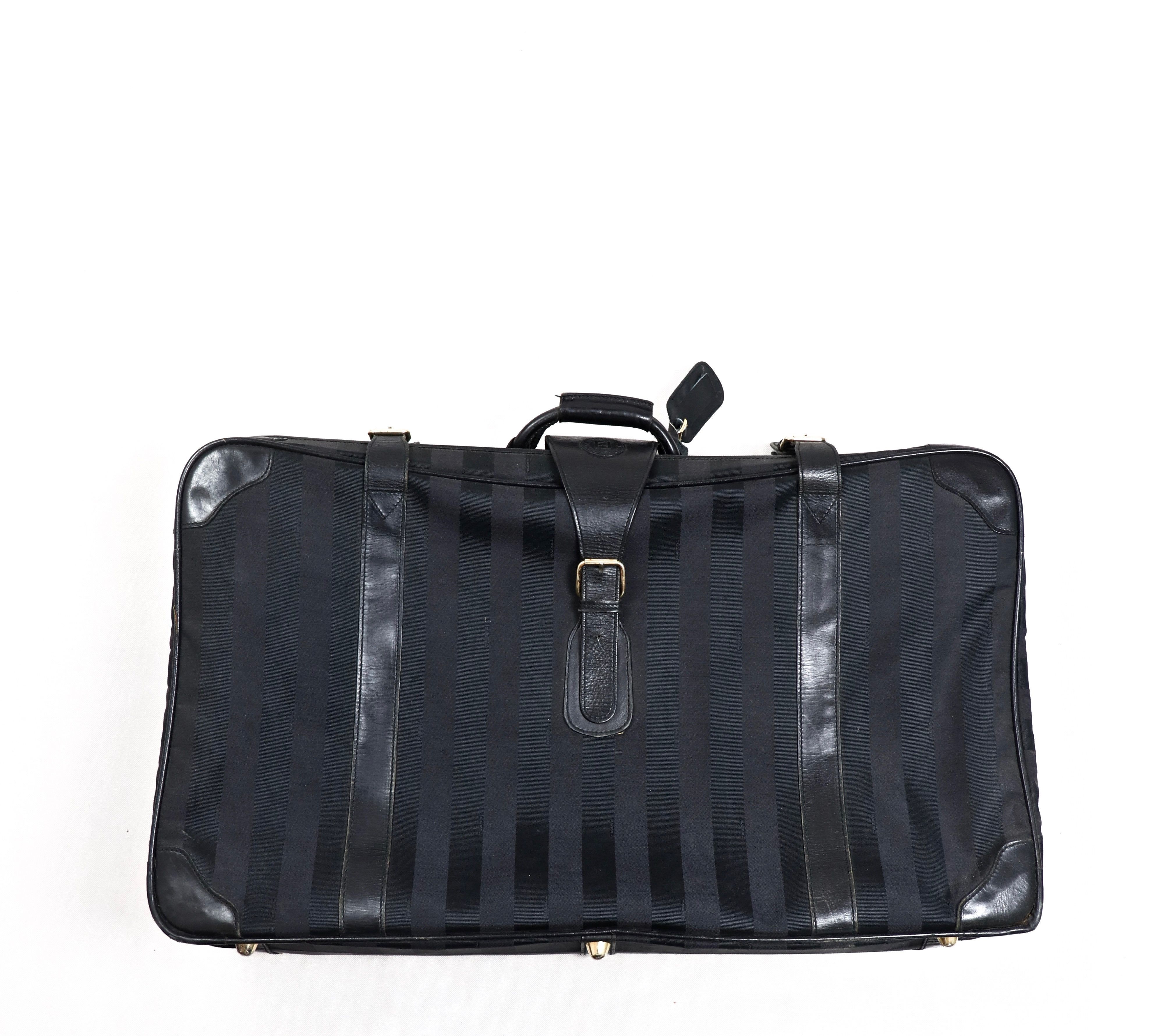 Fendi Genuine Leather Suitcase Trunk Luggage Size ONE SIZE - 1 Thumbnail