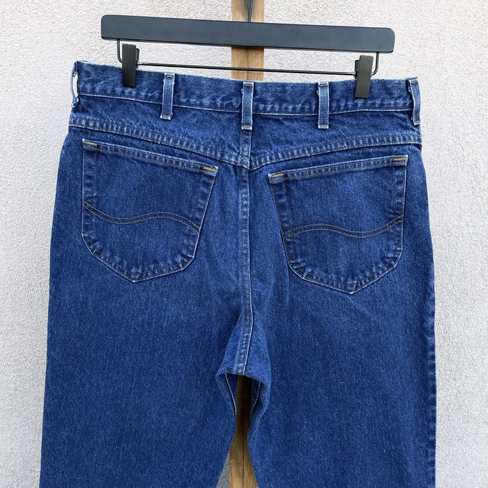 Vintage Vintage 80s-90s LEE 202 Bootcut Dark Denim Jeans | Grailed