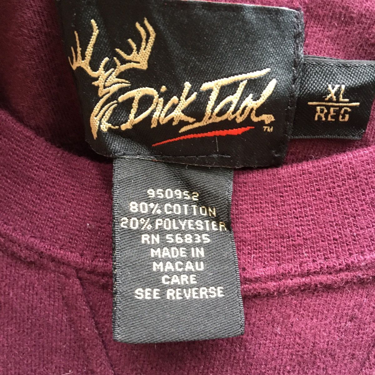 Other Vintage 90s Dick Idol Embroidery Logo Crewneck Sweatshirt Size US XL / EU 56 / 4 - 7 Thumbnail