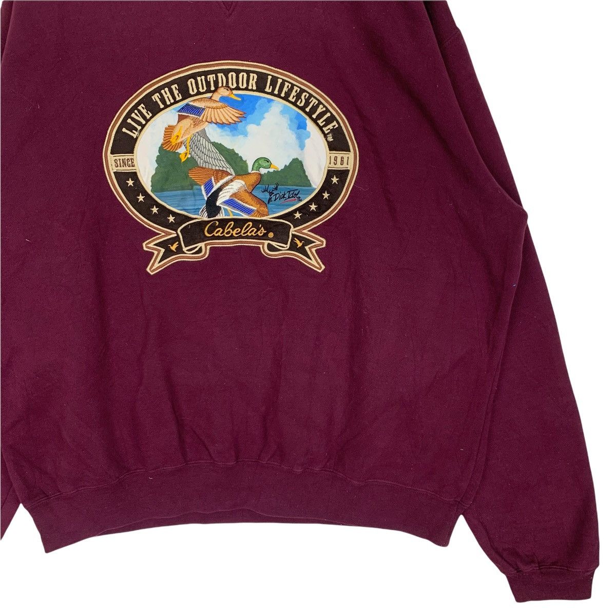 Other Vintage 90s Dick Idol Embroidery Logo Crewneck Sweatshirt Size US XL / EU 56 / 4 - 3 Thumbnail