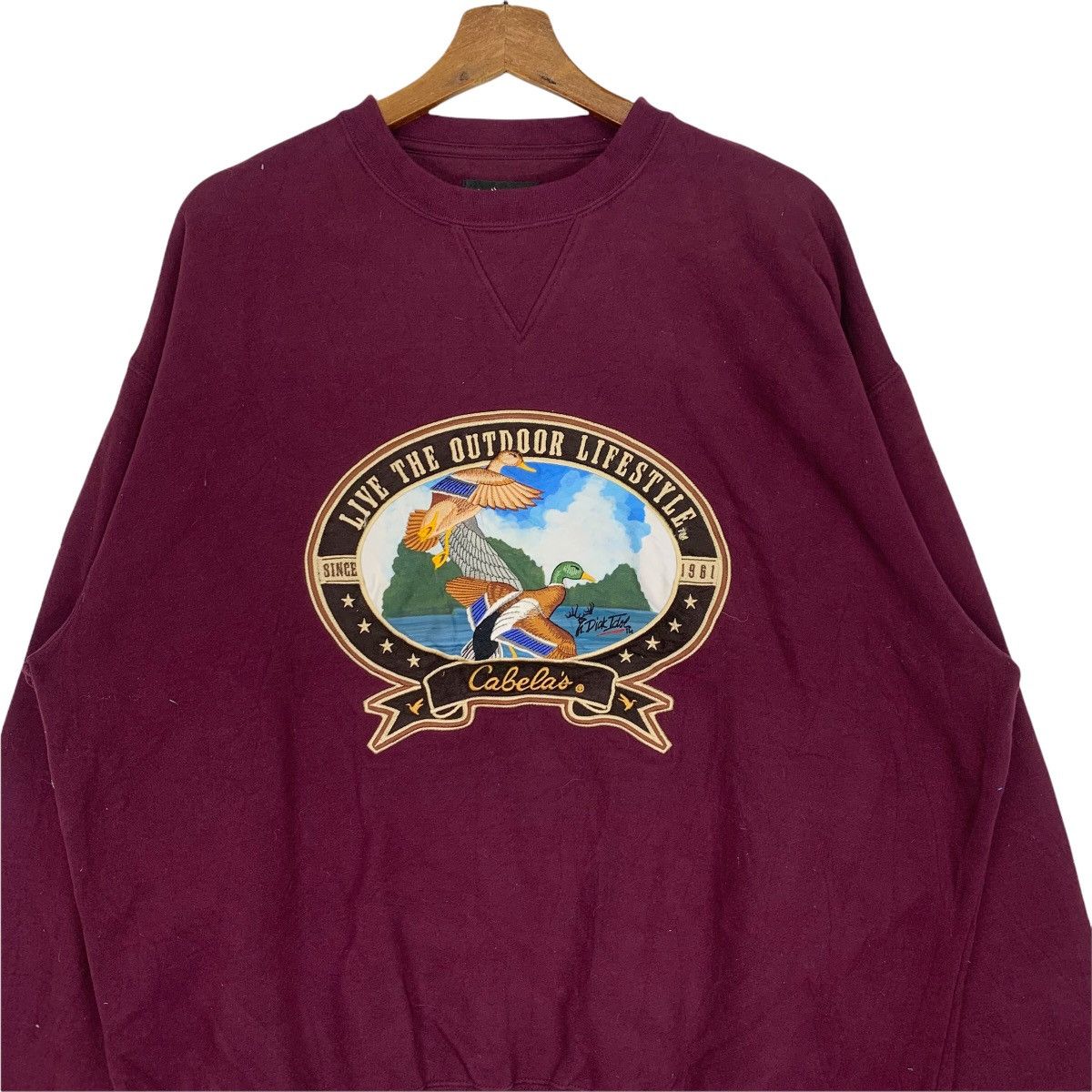 Other Vintage 90s Dick Idol Embroidery Logo Crewneck Sweatshirt Size US XL / EU 56 / 4 - 2 Thumbnail