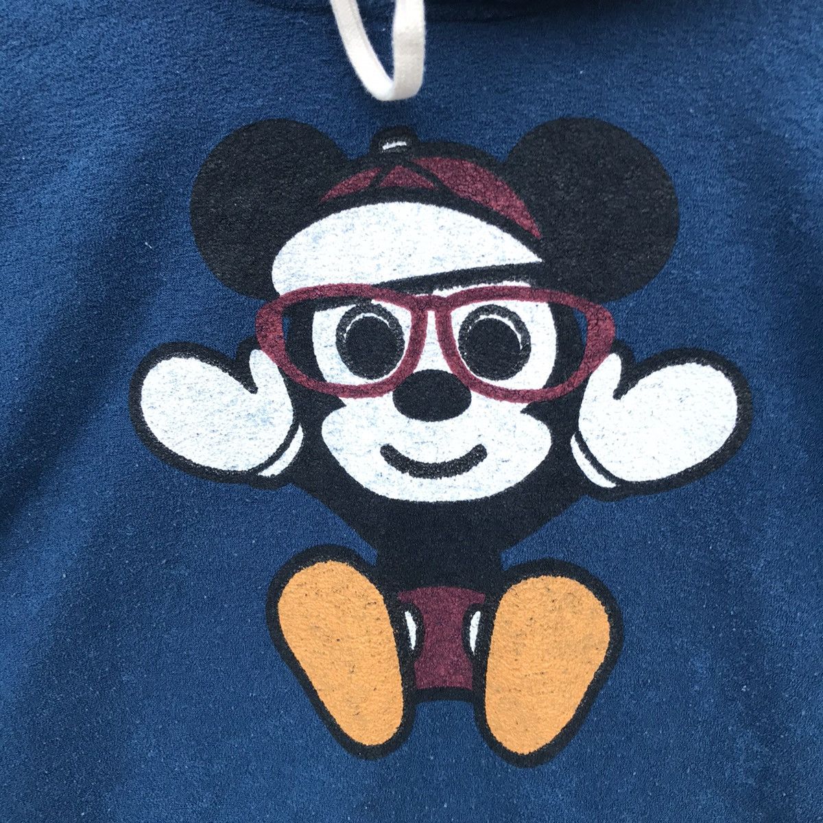 Disney Vintage Mickey Mouse Hoodie Biglogo Sweatshirt Size US L / EU 52-54 / 3 - 6 Thumbnail